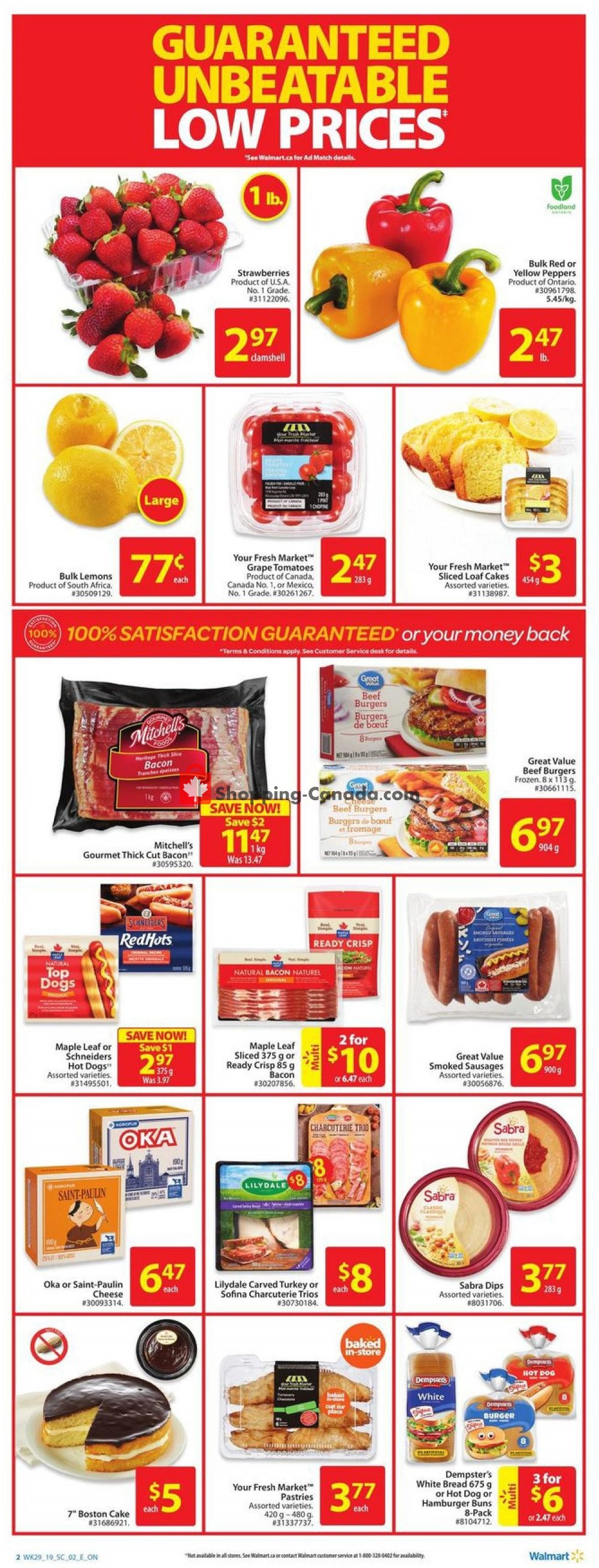 Walmart flyer from Thursday August 8, 2019 to Wednesday August 14, 2019 - page 2