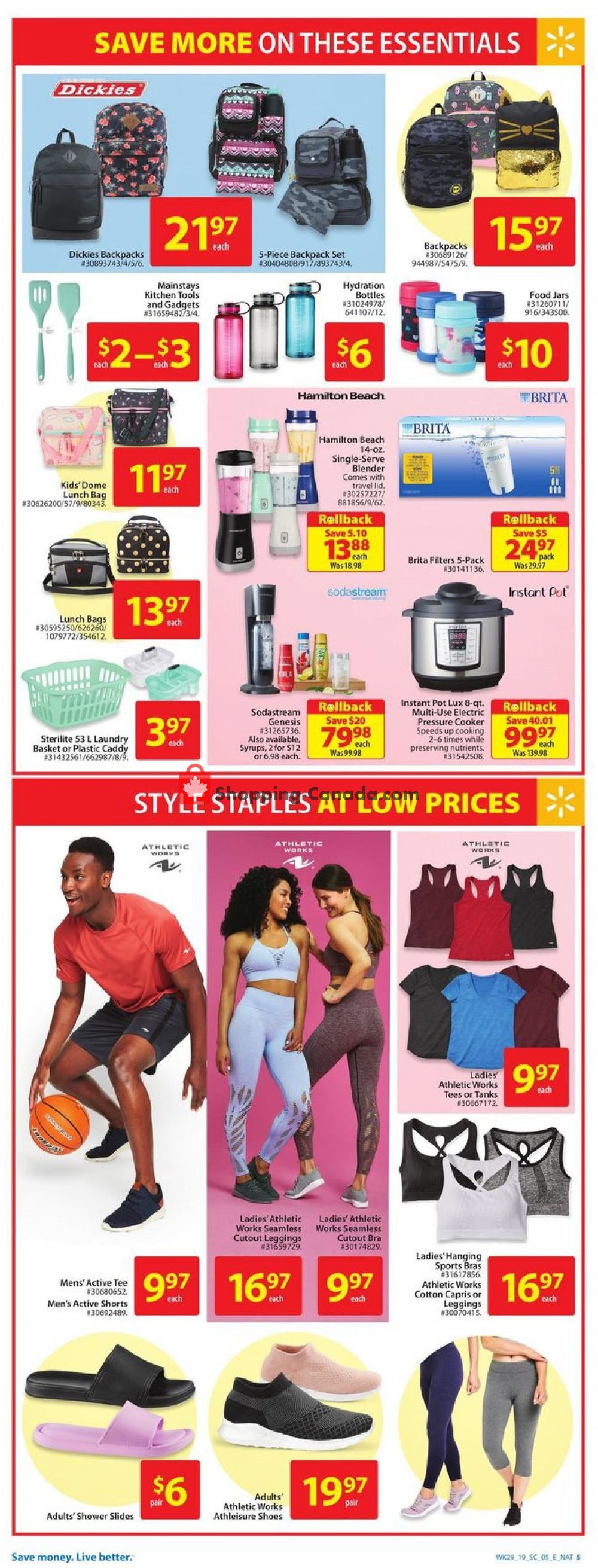 Walmart flyer from Thursday August 8, 2019 to Wednesday August 14, 2019 - page 7