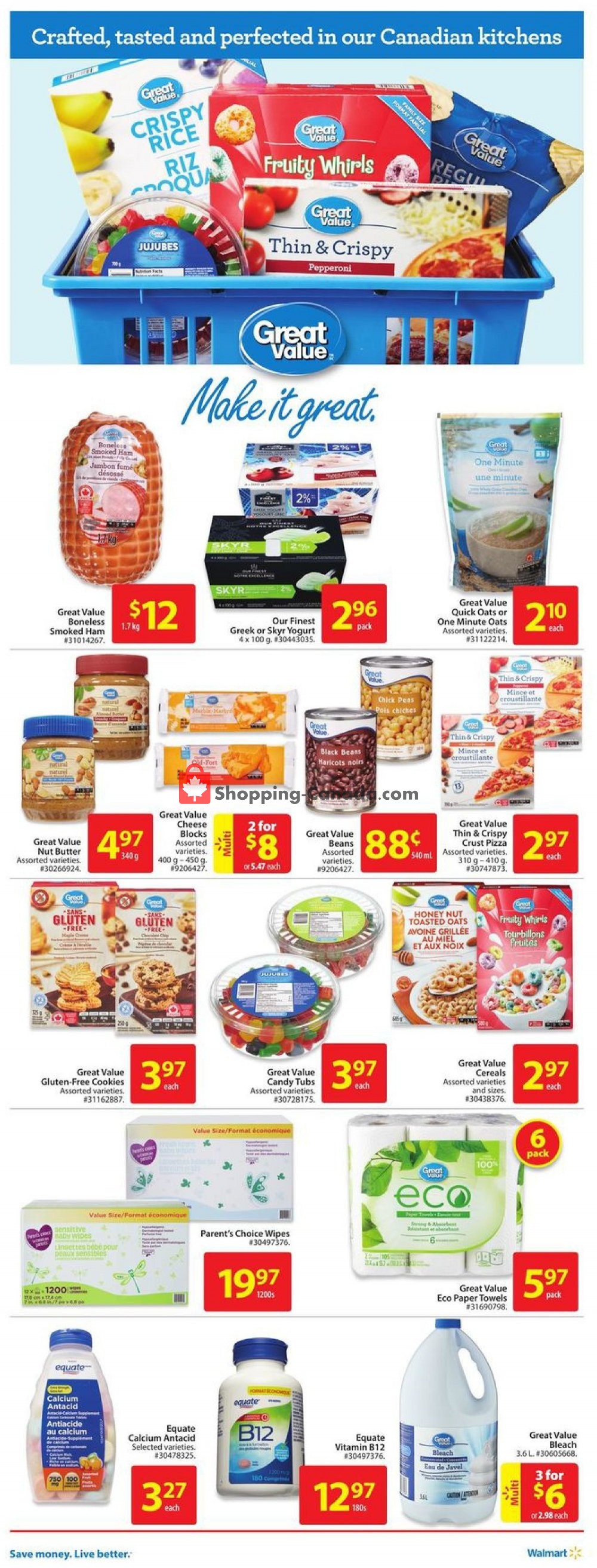 Walmart flyer from Thursday January 16, 2020 to Wednesday January 22, 2020 - page 4
