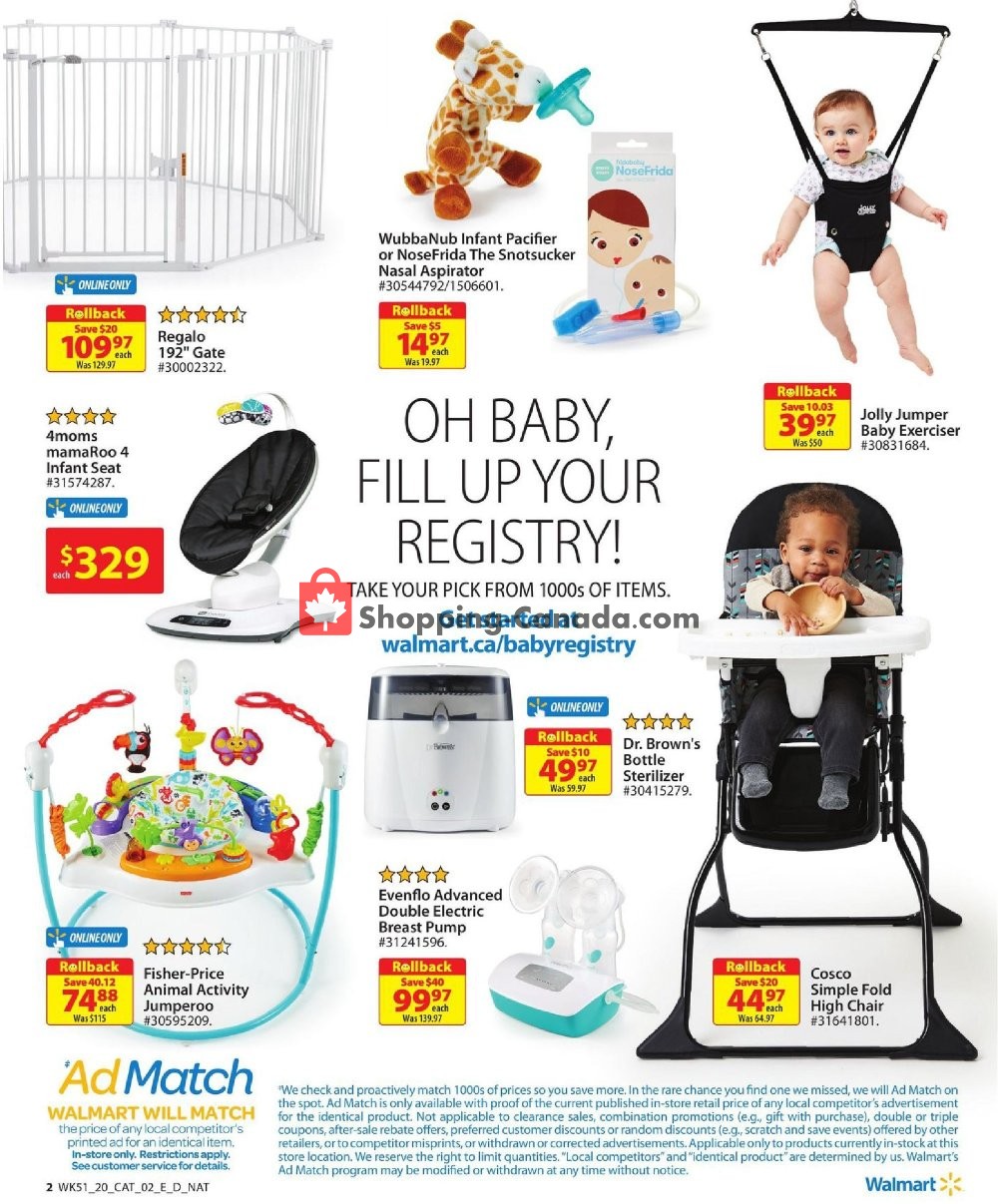Walmart flyer from Thursday January 9, 2020 to Wednesday January 22, 2020 - page 2