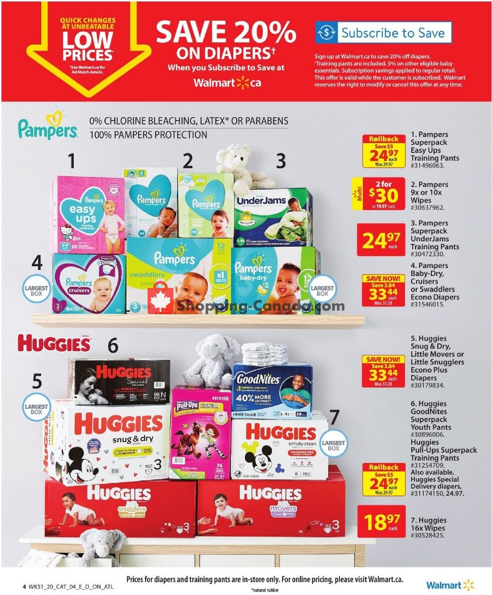 Walmart flyer from Thursday January 9, 2020 to Wednesday January 22, 2020 - page 4