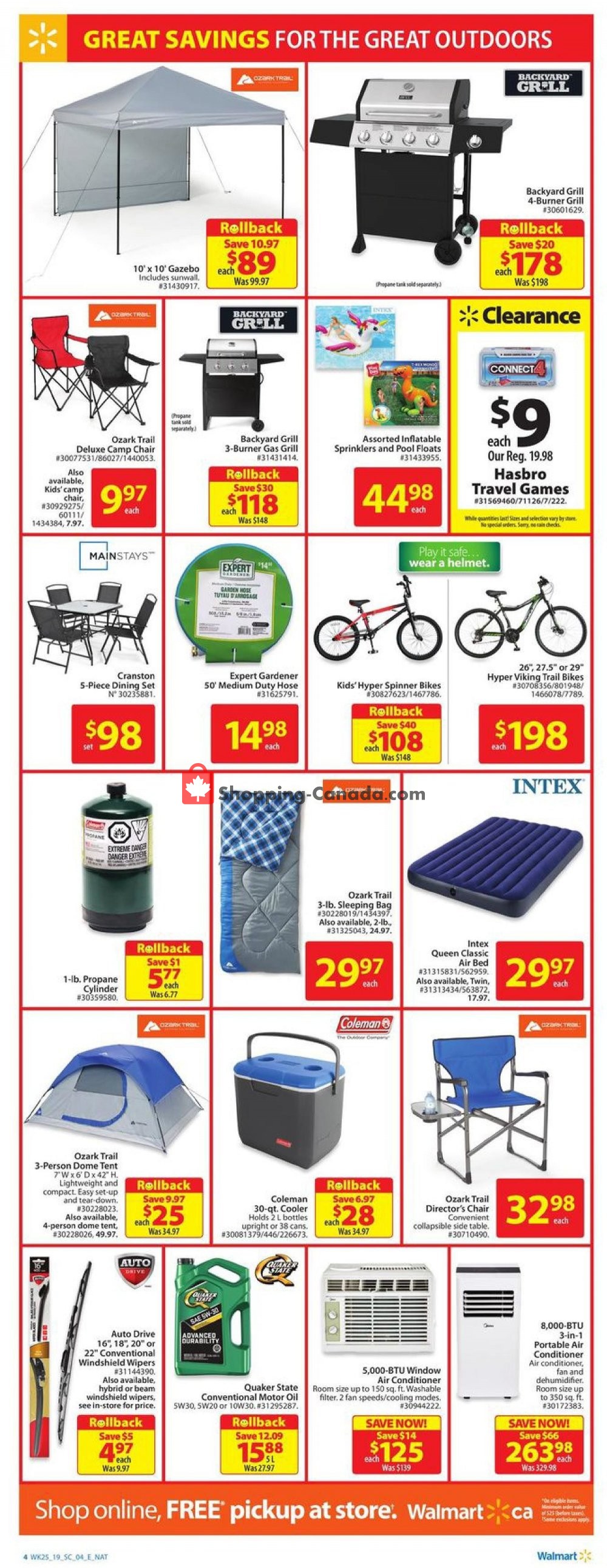 Walmart flyer from Thursday July 11, 2019 to Wednesday July 17, 2019 - page 4