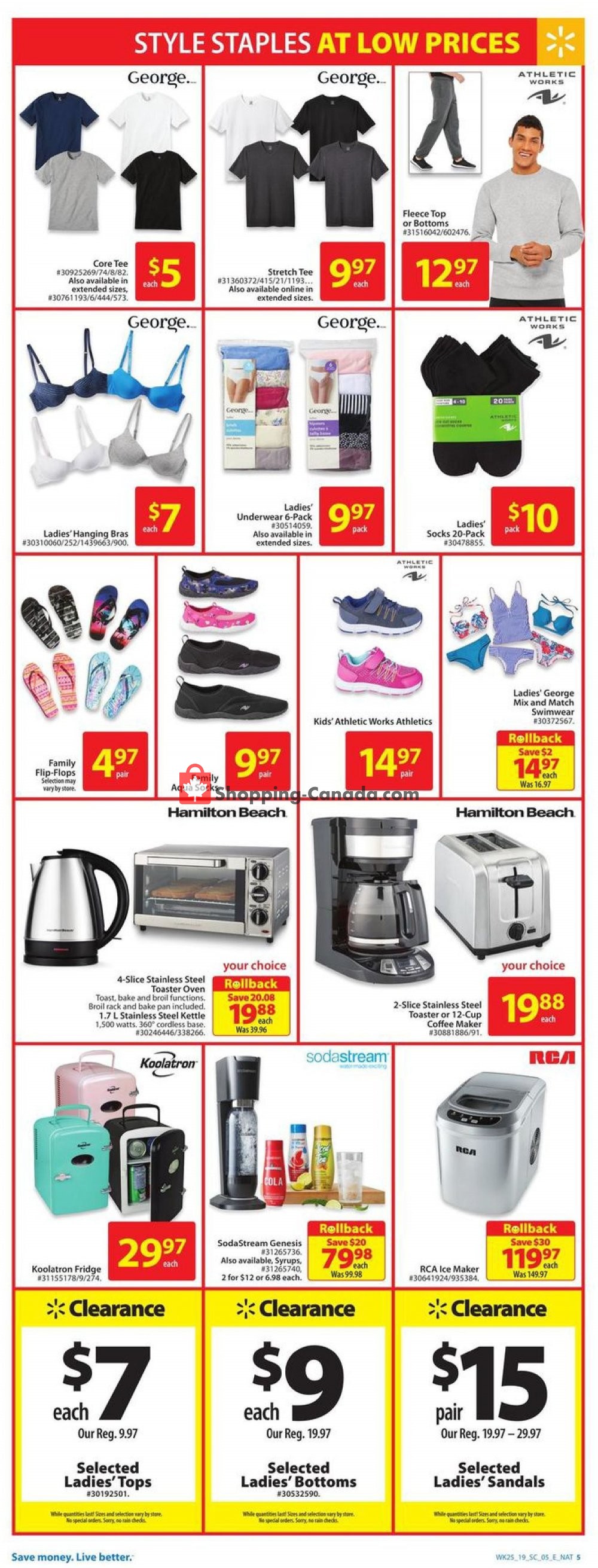 Walmart flyer from Thursday July 11, 2019 to Wednesday July 17, 2019 - page 5