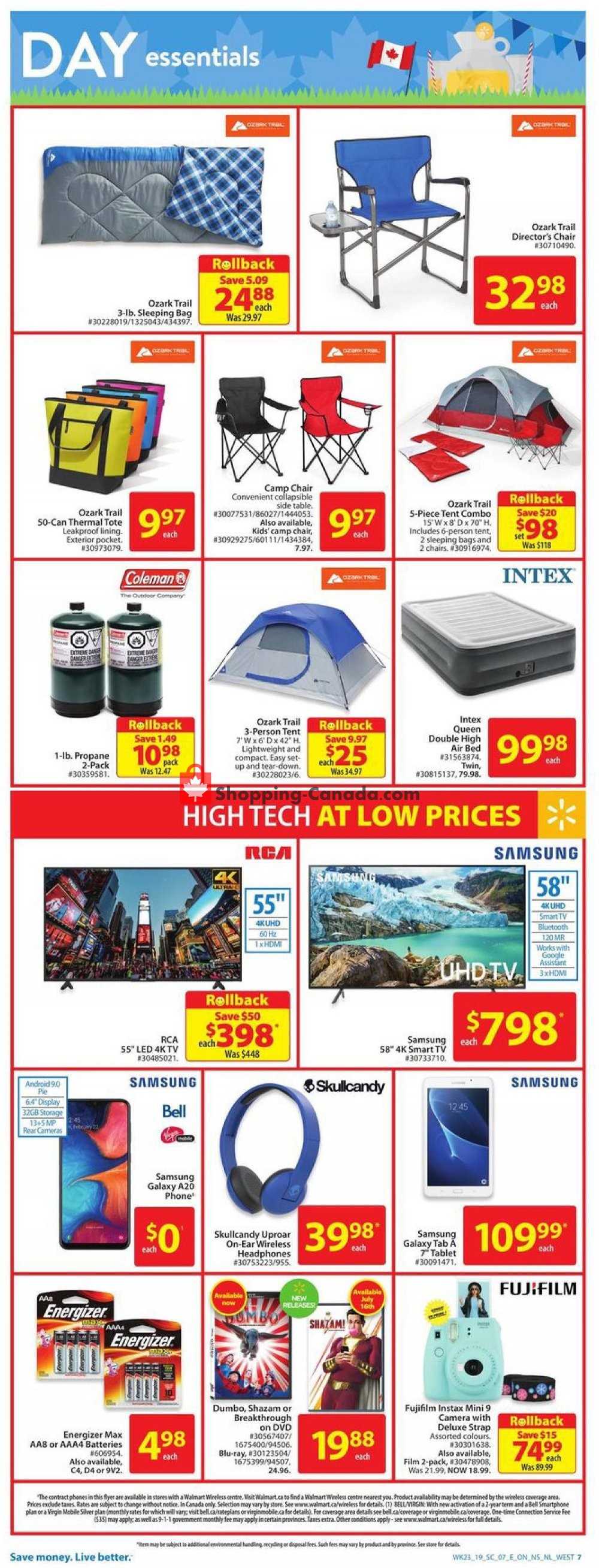 Walmart flyer from Thursday June 27, 2019 to Wednesday July 3, 2019 - page 12