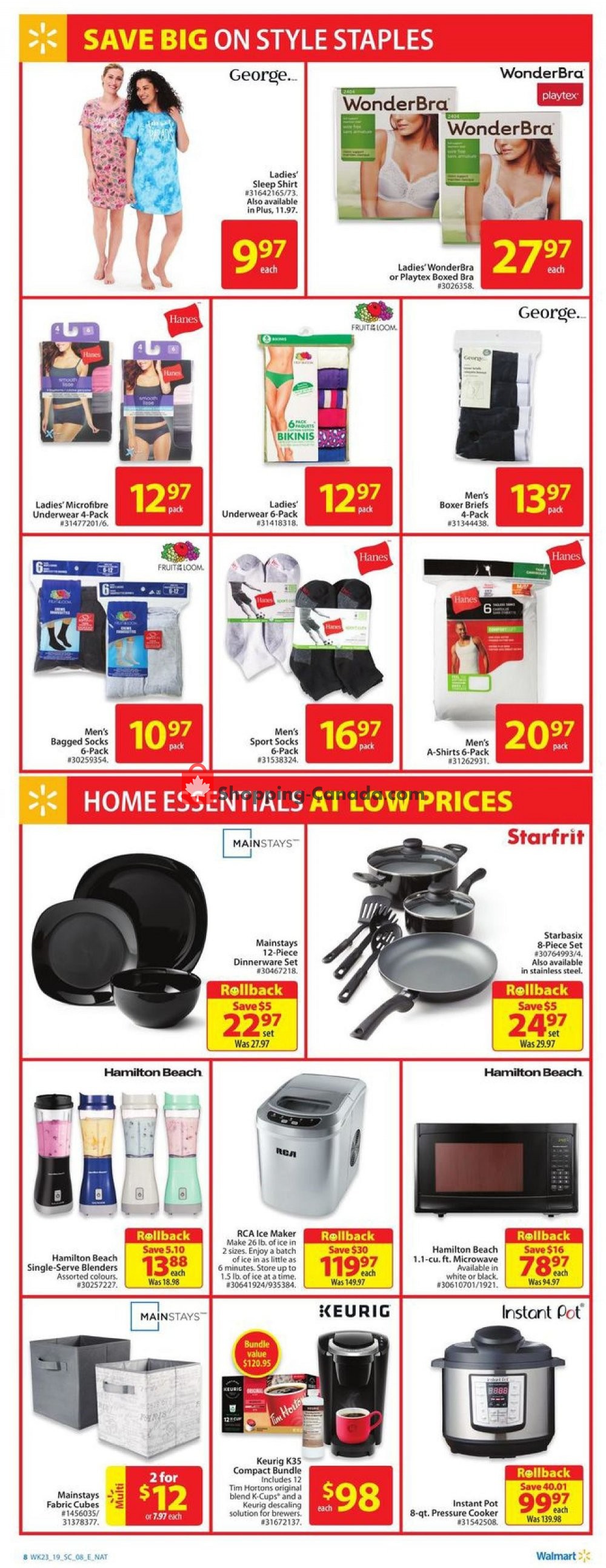 Walmart flyer from Thursday June 27, 2019 to Wednesday July 3, 2019 - page 15
