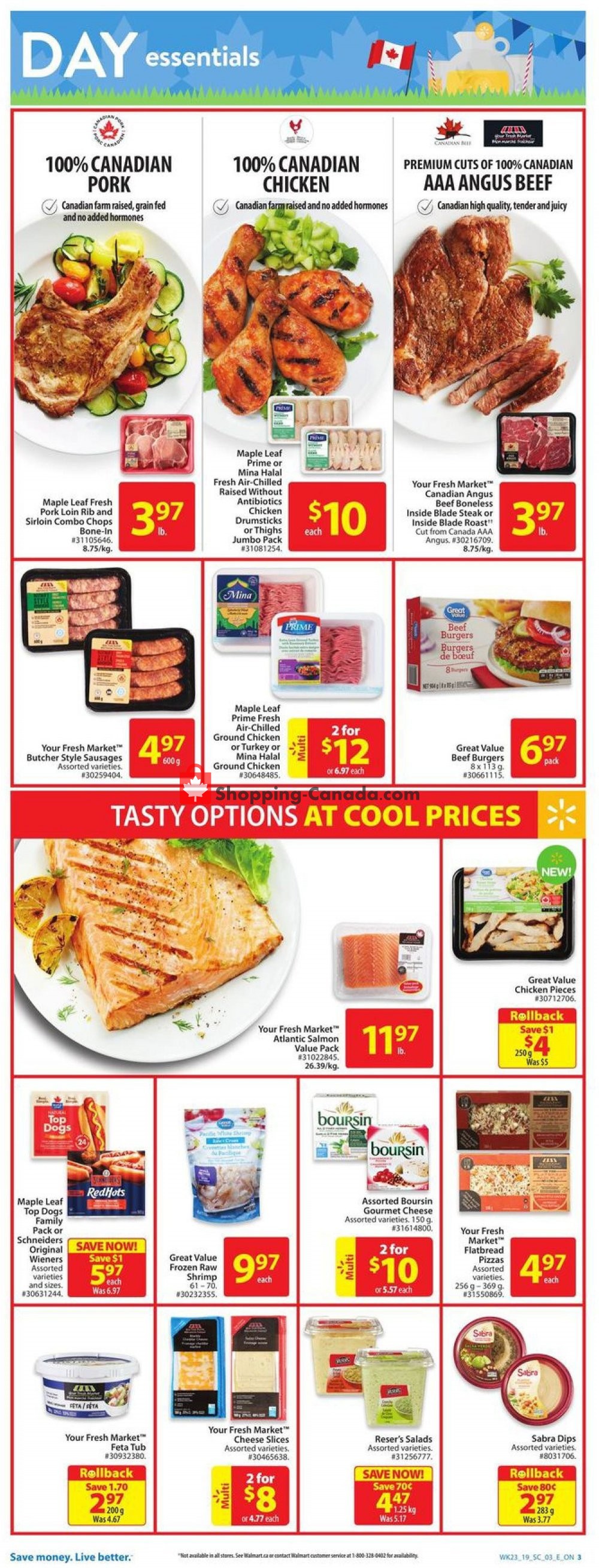 Walmart flyer from Thursday June 27, 2019 to Wednesday July 3, 2019 - page 3