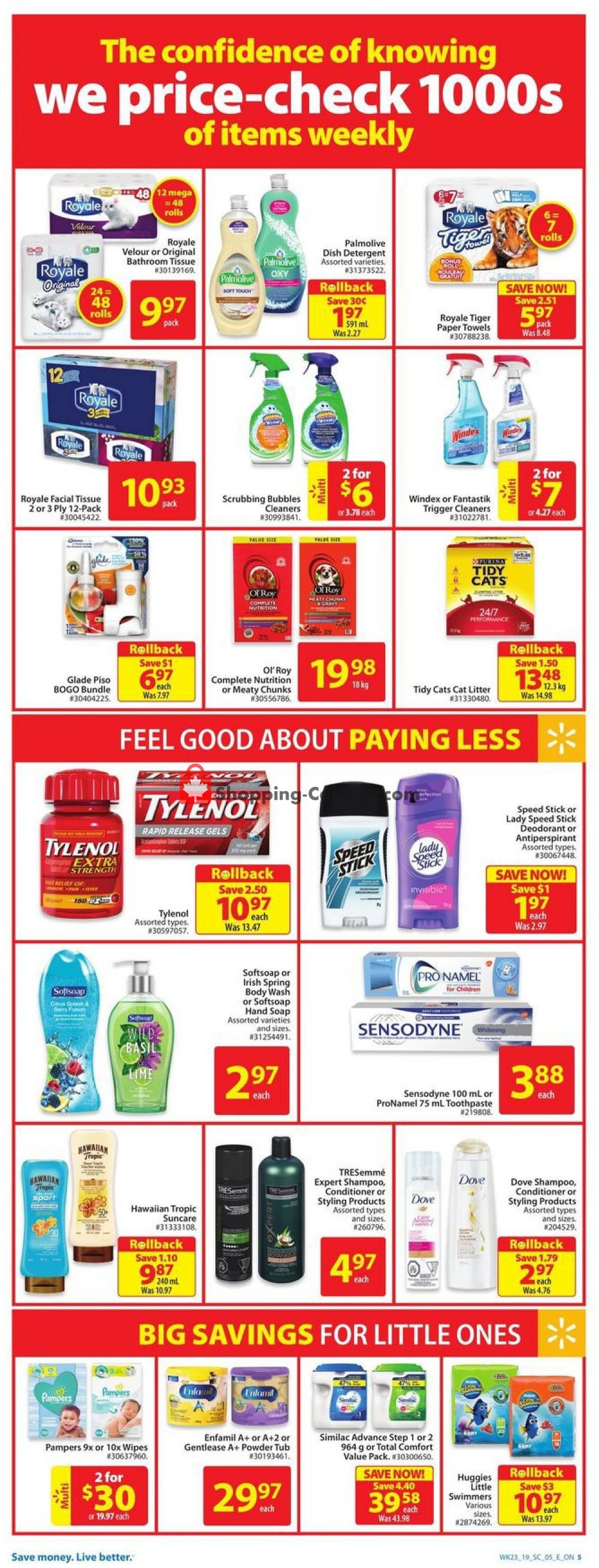 Walmart flyer from Thursday June 27, 2019 to Wednesday July 3, 2019 - page 9
