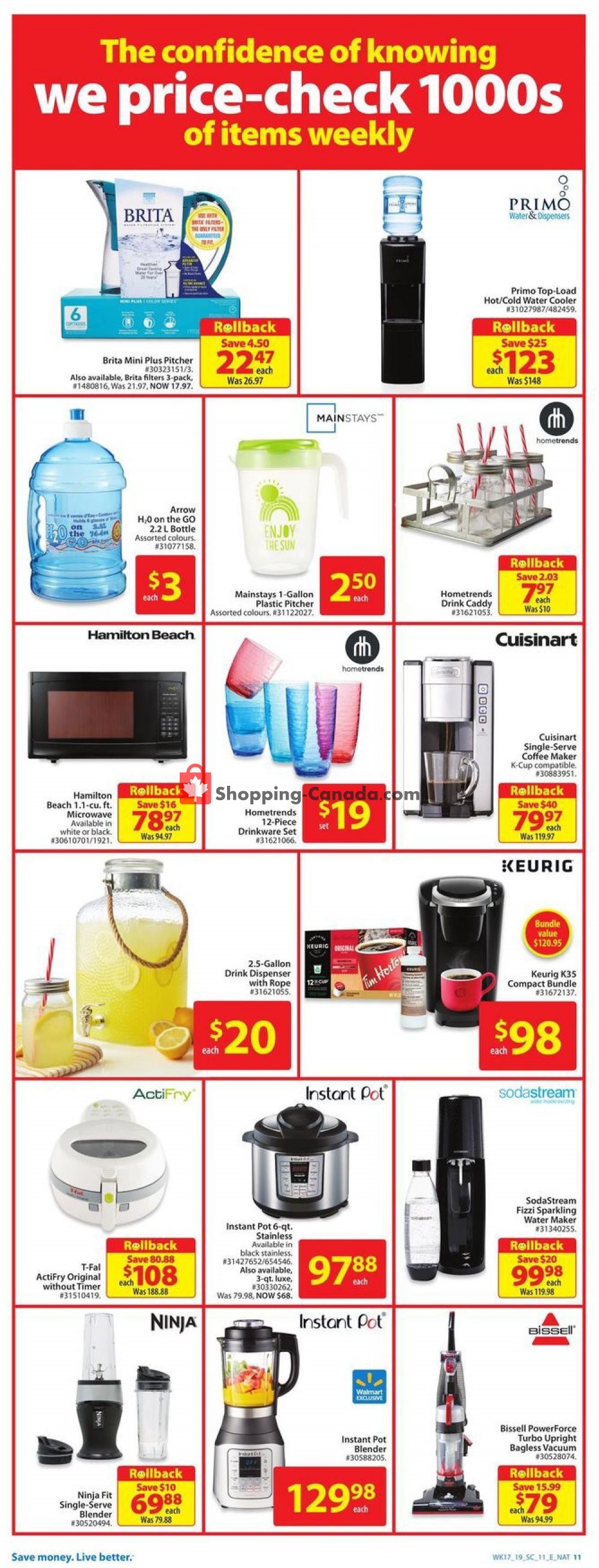 Walmart flyer from Thursday May 16, 2019 to Wednesday May 22, 2019 - page 16