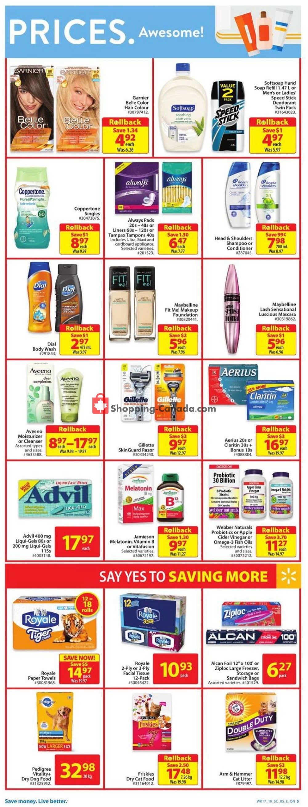 Walmart flyer from Thursday May 16, 2019 to Wednesday May 22, 2019 - page 8