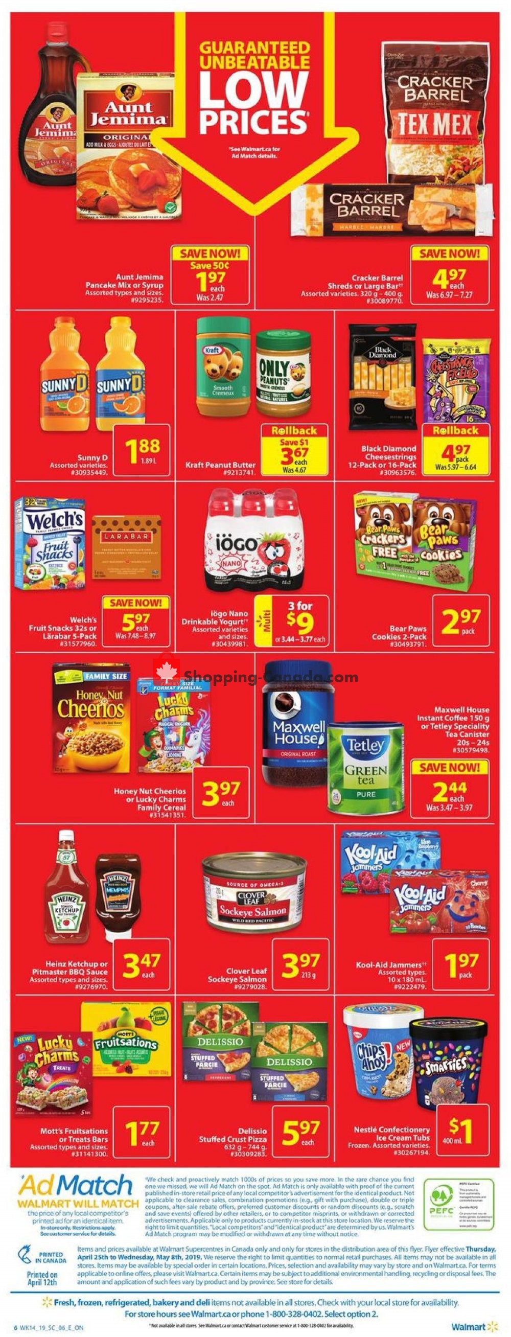 Walmart flyer from Thursday May 2, 2019 to Wednesday May 8, 2019 - page 13
