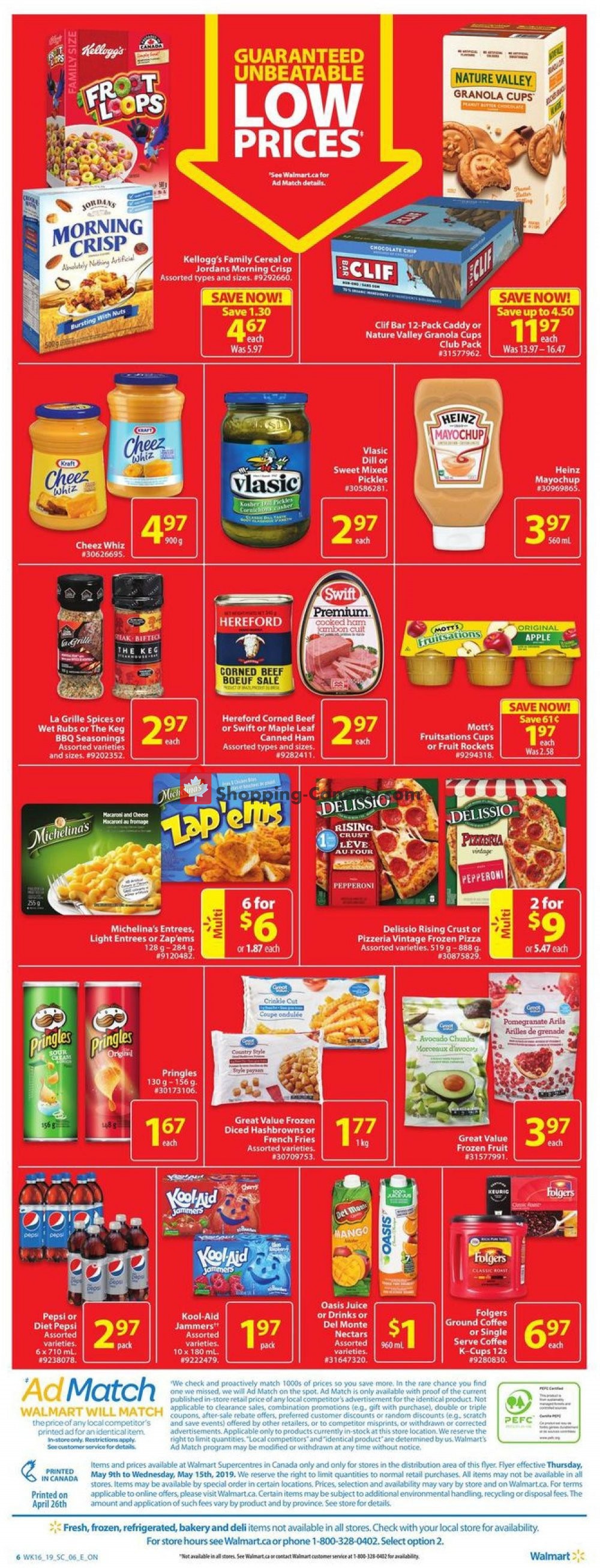Walmart flyer from Thursday May 9, 2019 to Wednesday May 15, 2019 - page 14
