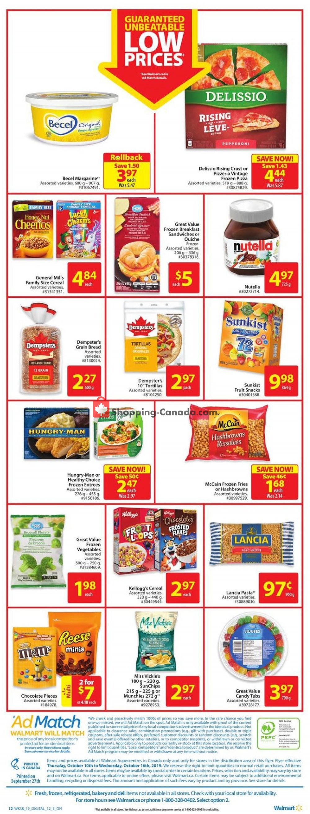 Walmart flyer from Thursday October 10, 2019 to Wednesday October 16, 2019 - page 5