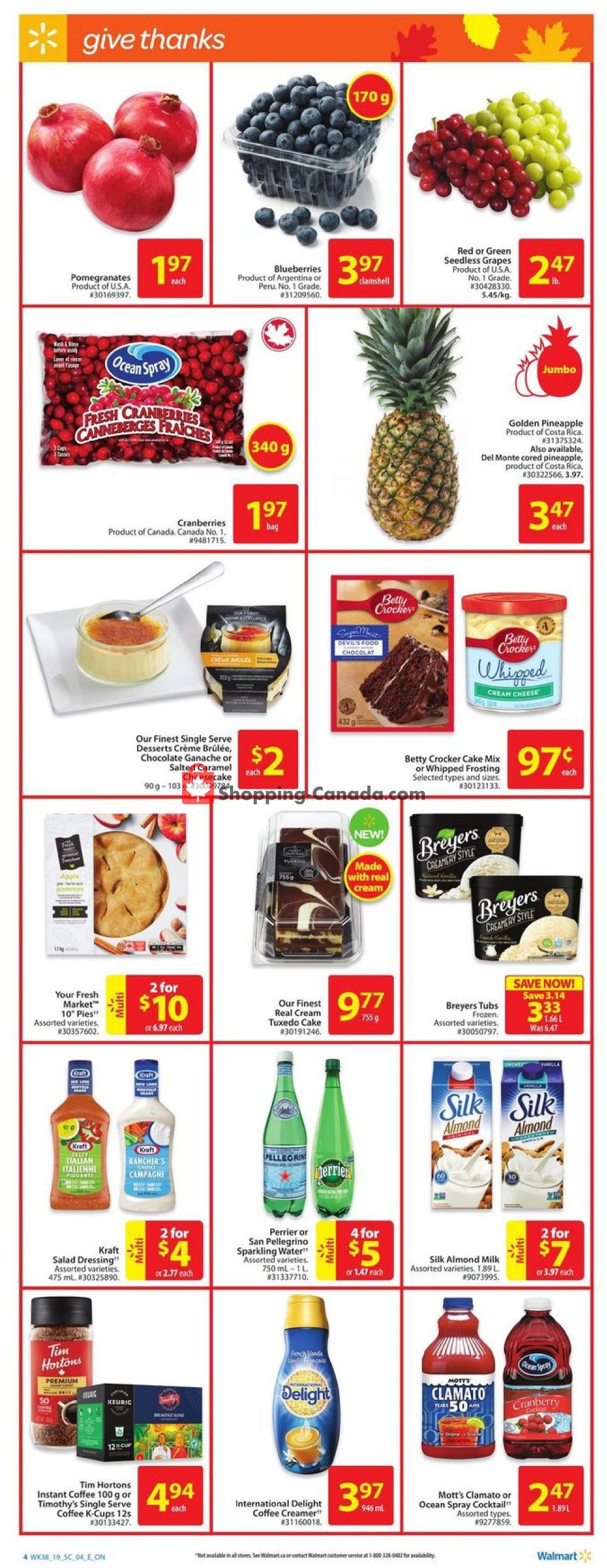 Walmart flyer from Thursday October 10, 2019 to Wednesday October 16, 2019 - page 6