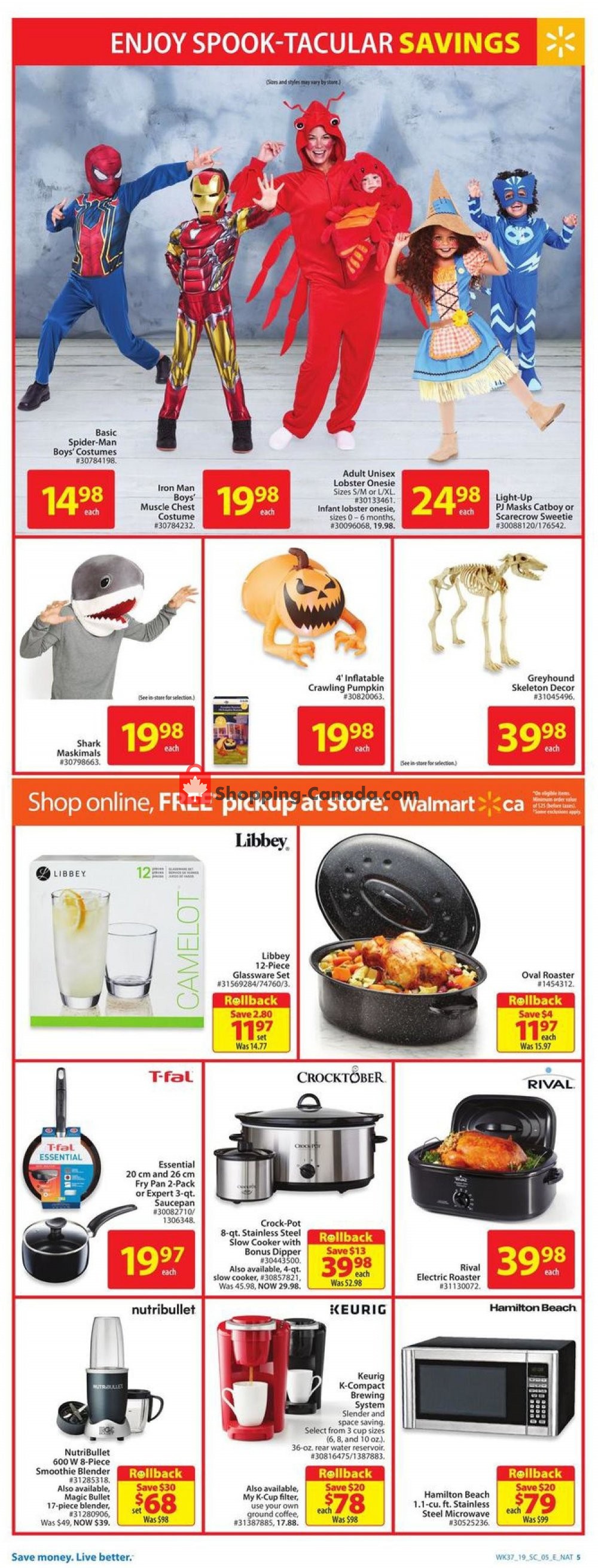 Walmart flyer from Thursday October 3, 2019 to Wednesday October 9, 2019 - page 11