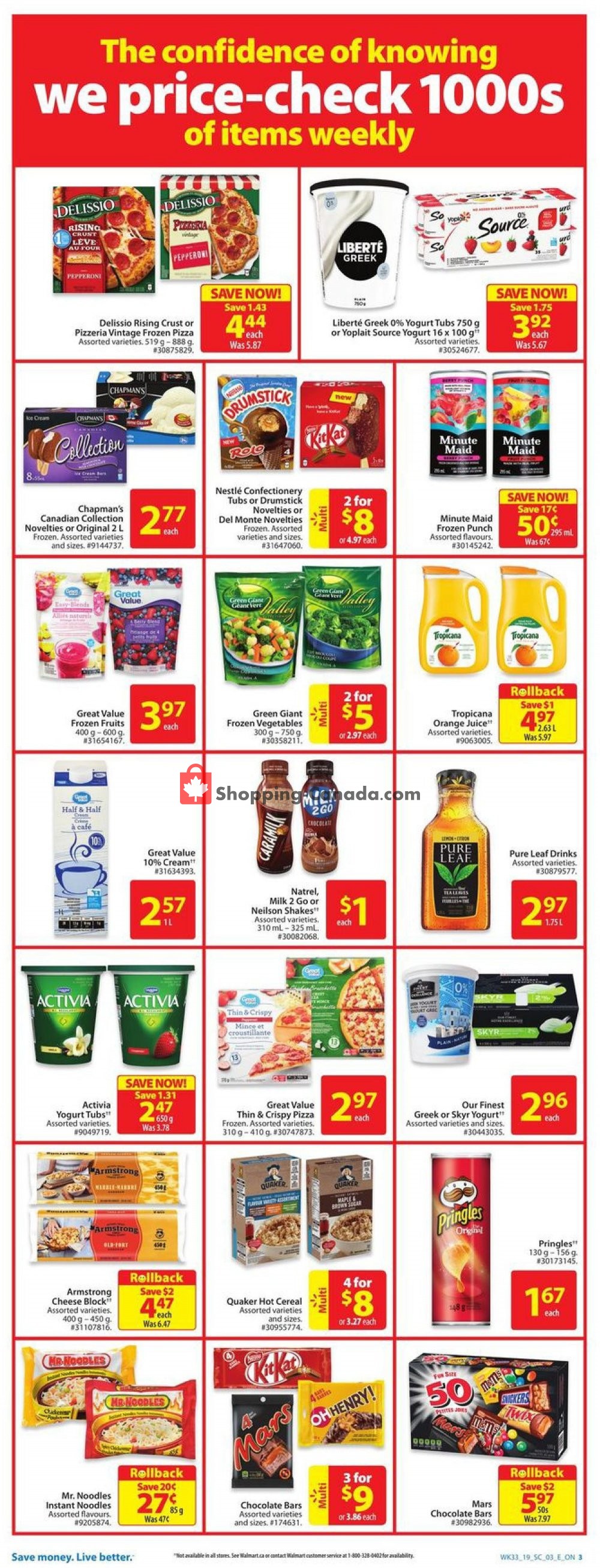 Walmart flyer from Thursday September 5, 2019 to Wednesday September 11, 2019 - page 4