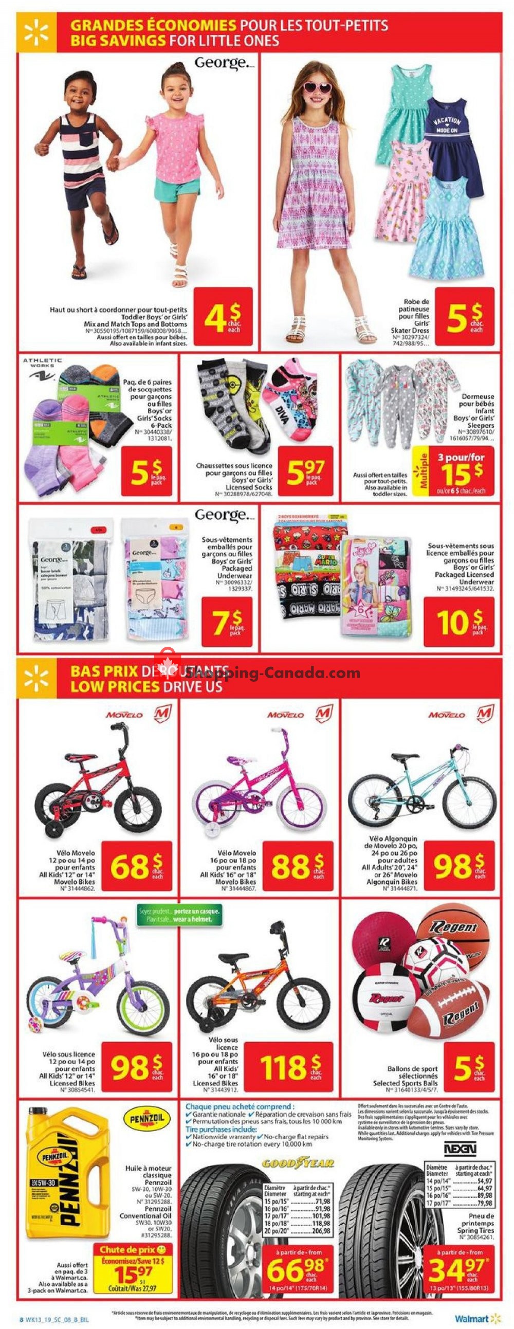 Walmart flyer from Thursday April 18, 2019 to Wednesday April 24, 2019 - page 13
