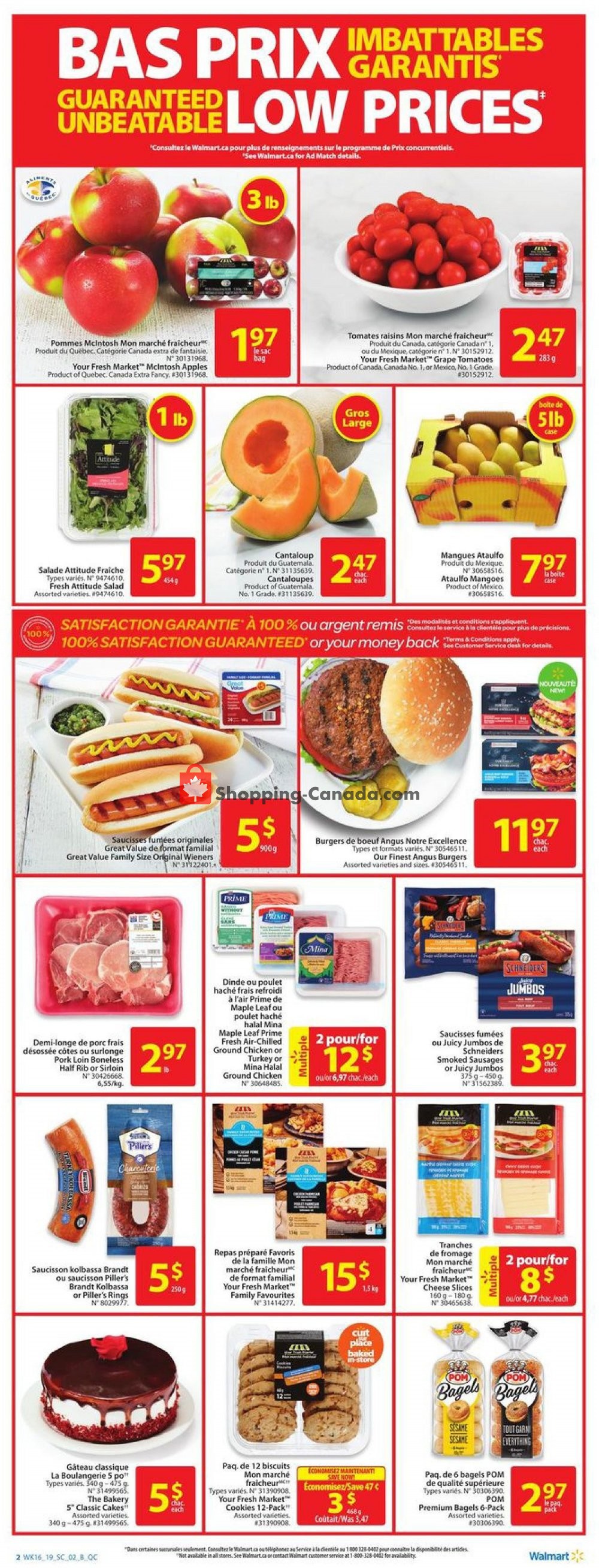 Walmart flyer from Thursday May 9, 2019 to Wednesday May 15, 2019 - page 2