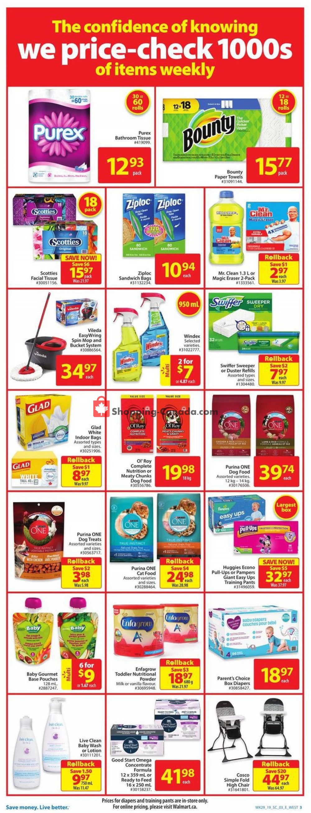 Walmart flyer from Thursday August 8, 2019 to Wednesday August 14, 2019 - page 4