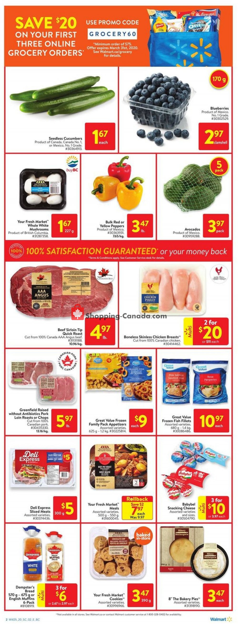 Walmart flyer from Thursday February 27, 2020 to Wednesday March 4, 2020 - page 2