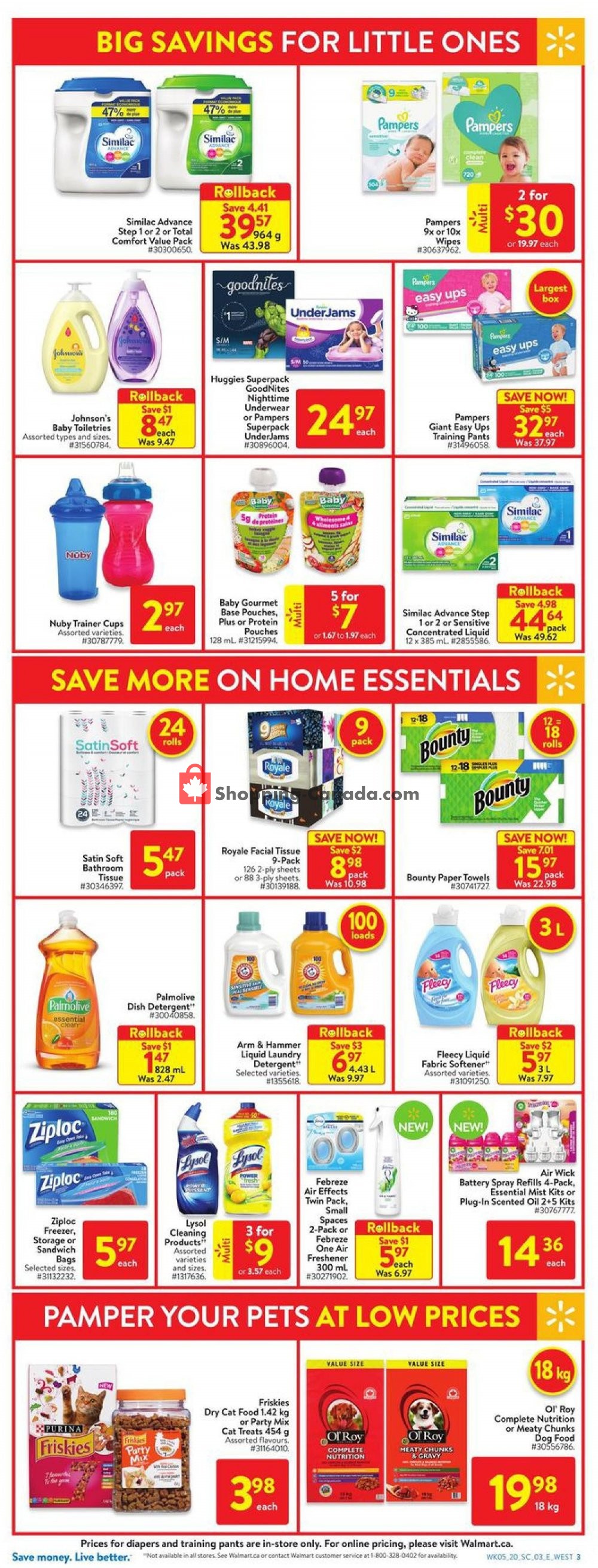 Walmart flyer from Thursday February 27, 2020 to Wednesday March 4, 2020 - page 4