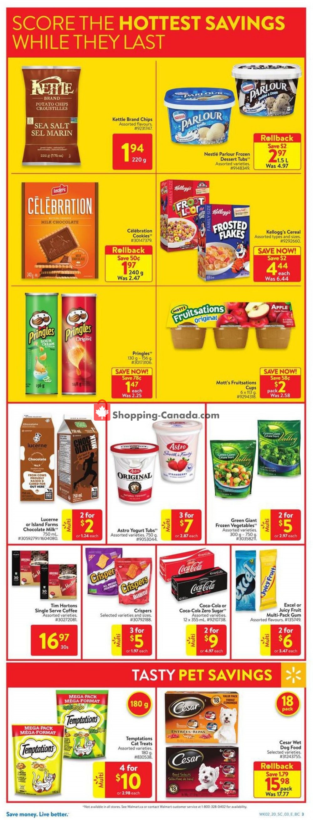 Walmart flyer from Thursday February 6, 2020 to Wednesday February 12, 2020 - page 3