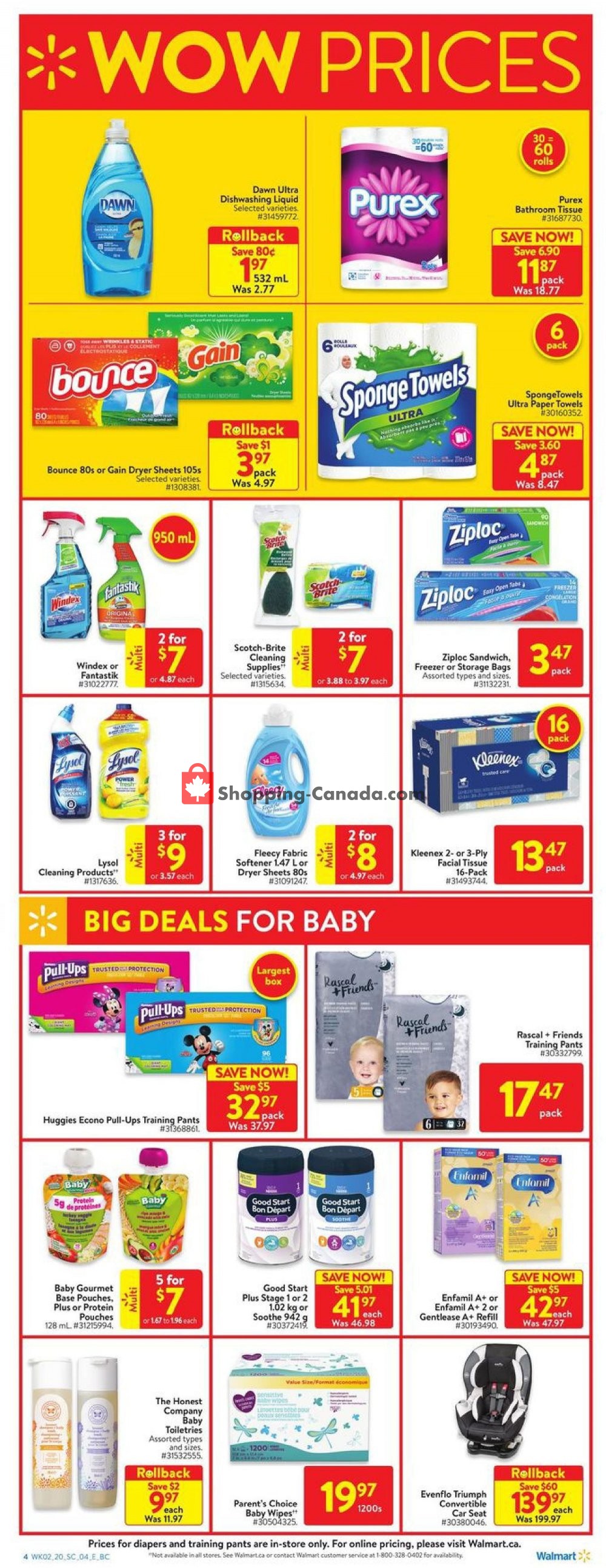 Walmart flyer from Thursday February 6, 2020 to Wednesday February 12, 2020 - page 5