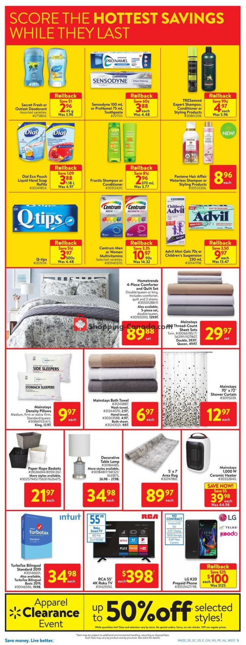 Walmart flyer from Thursday February 6, 2020 to Wednesday February 12, 2020 - page 7