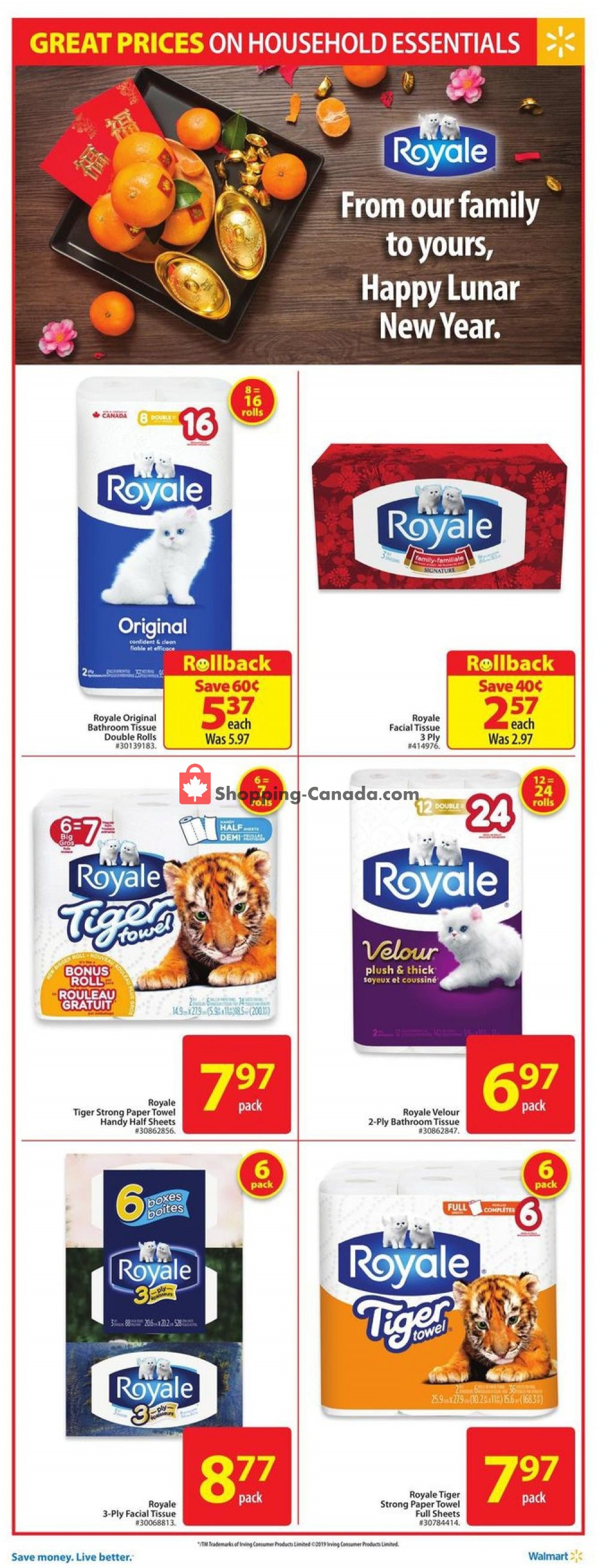 Walmart flyer from Thursday January 16, 2020 to Wednesday January 22, 2020 - page 6