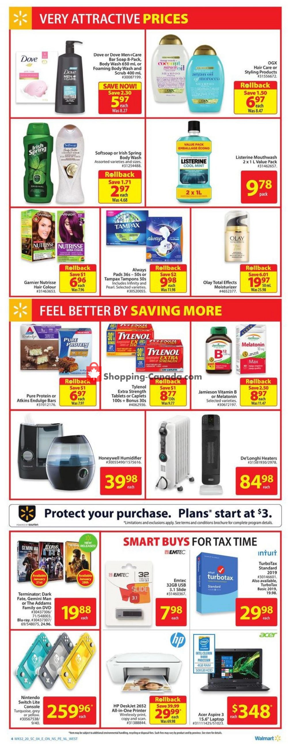 Walmart flyer from Thursday January 16, 2020 to Wednesday January 22, 2020 - page 7