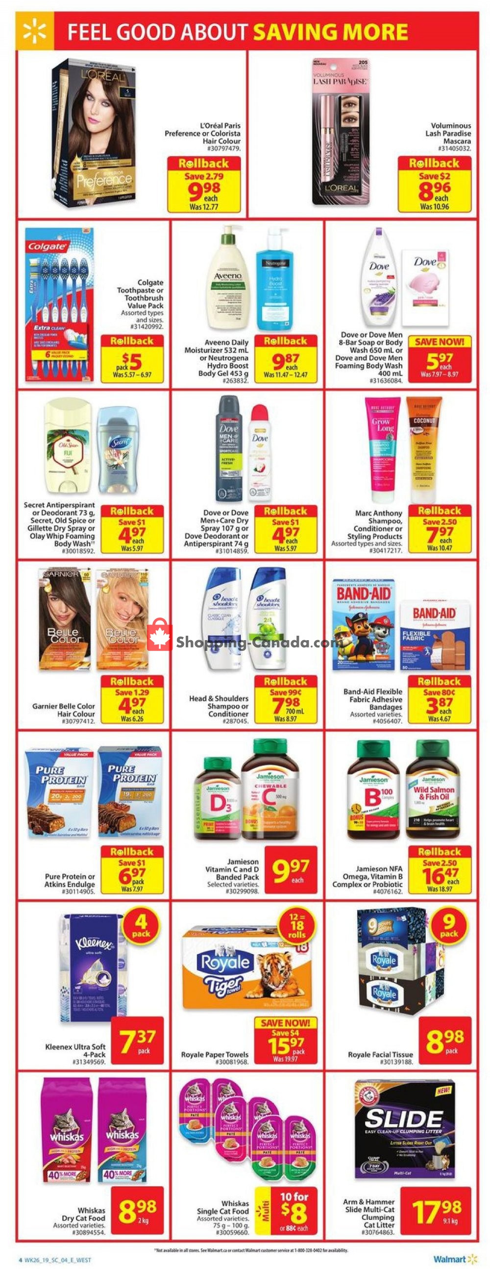 Walmart flyer from Thursday July 18, 2019 to Wednesday July 24, 2019 - page 5