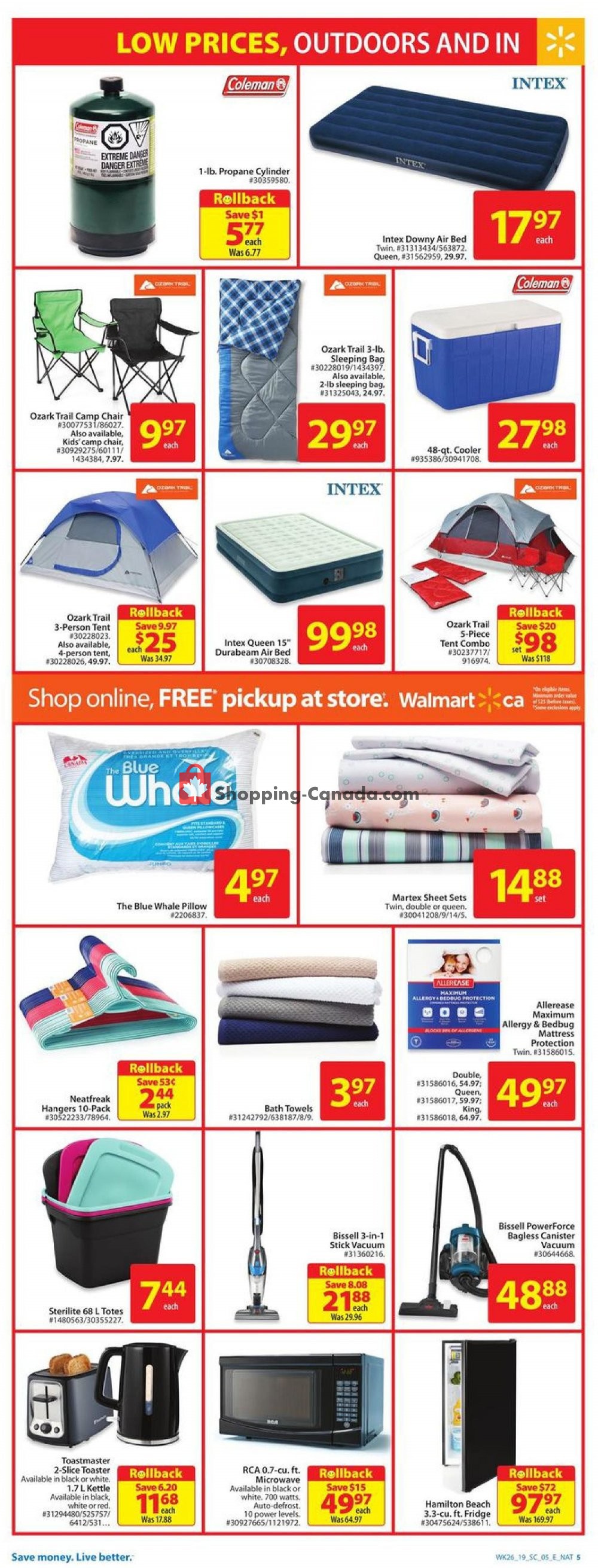 Walmart flyer from Thursday July 18, 2019 to Wednesday July 24, 2019 - page 8