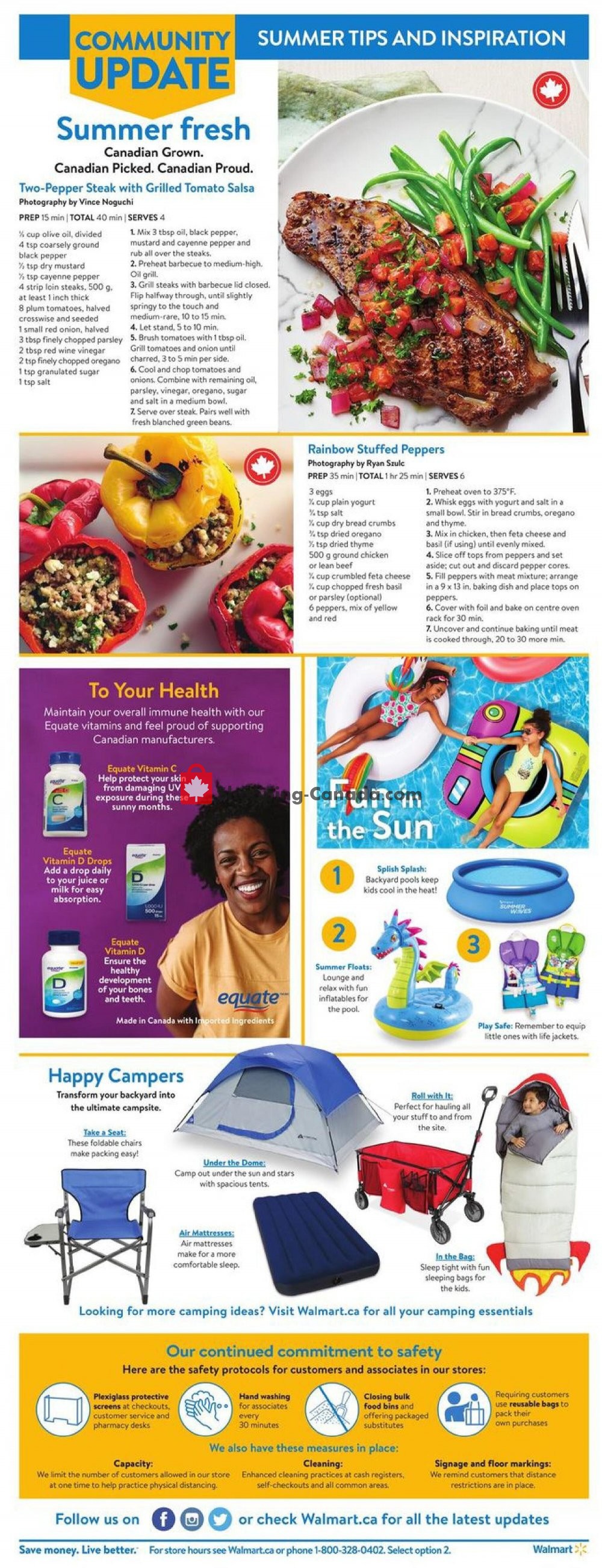 Walmart flyer from Thursday July 2, 2020 to Wednesday July 8, 2020 - page 2