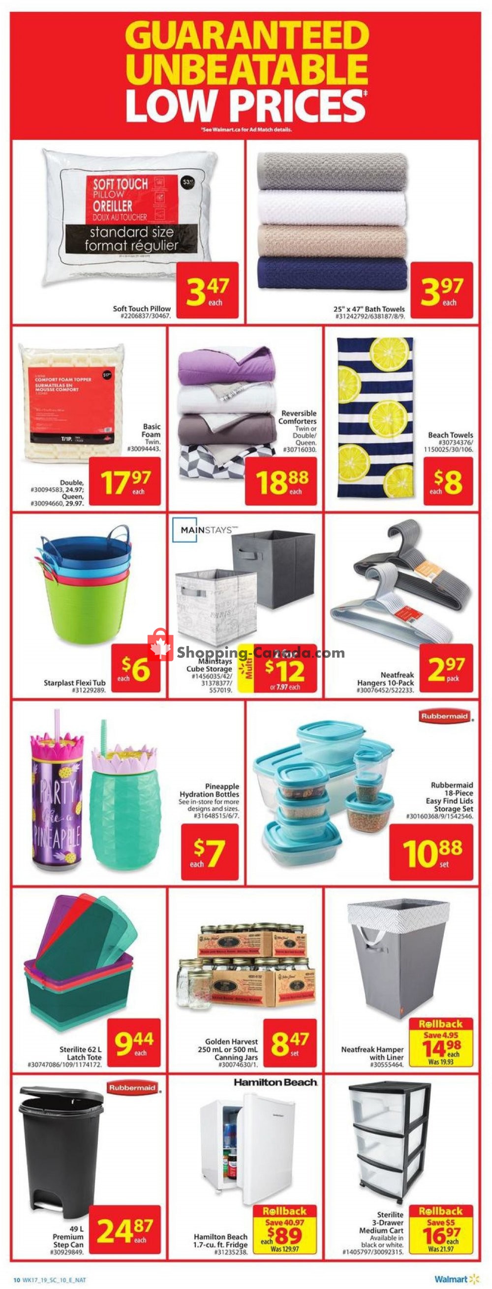 Walmart flyer from Thursday May 16, 2019 to Wednesday May 22, 2019 - page 14