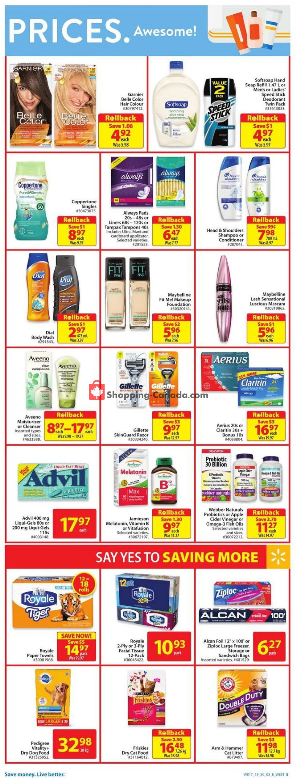 Walmart flyer from Thursday May 16, 2019 to Wednesday May 22, 2019 - page 7