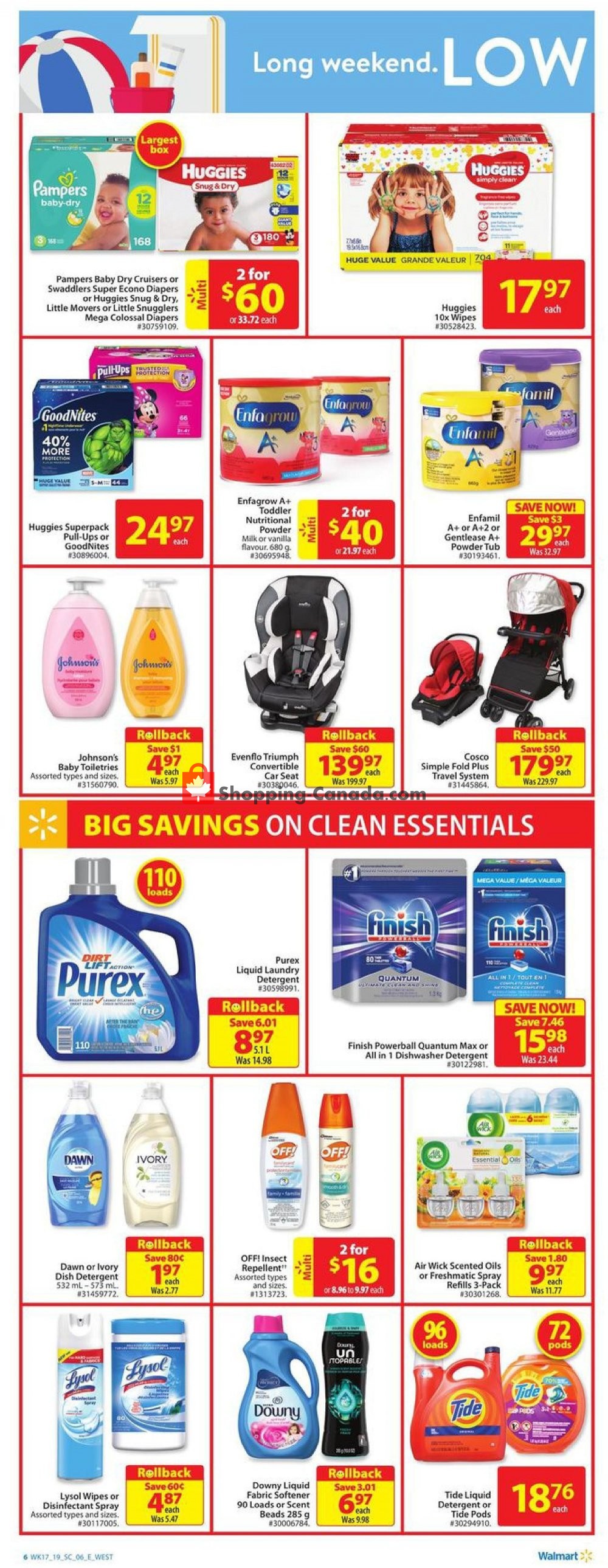 Walmart flyer from Thursday May 16, 2019 to Wednesday May 22, 2019 - page 8
