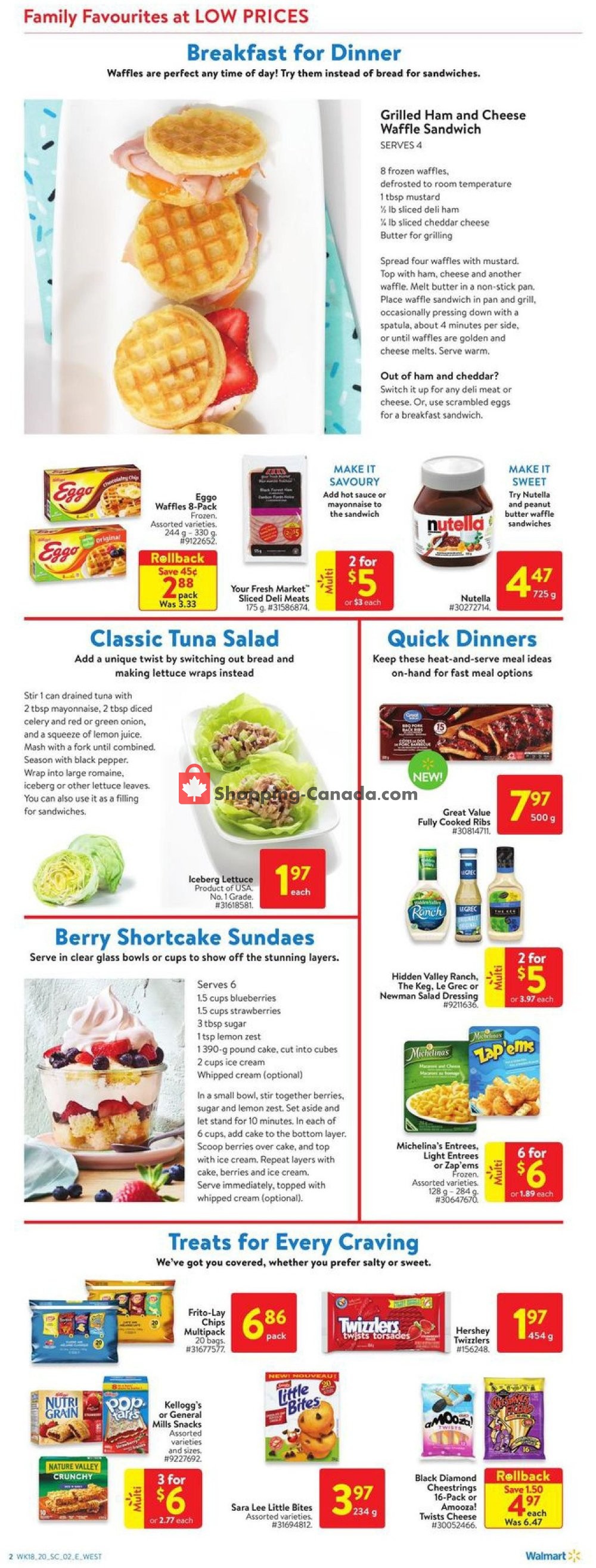 Walmart flyer from Thursday May 28, 2020 to Wednesday June 3, 2020 - page 2