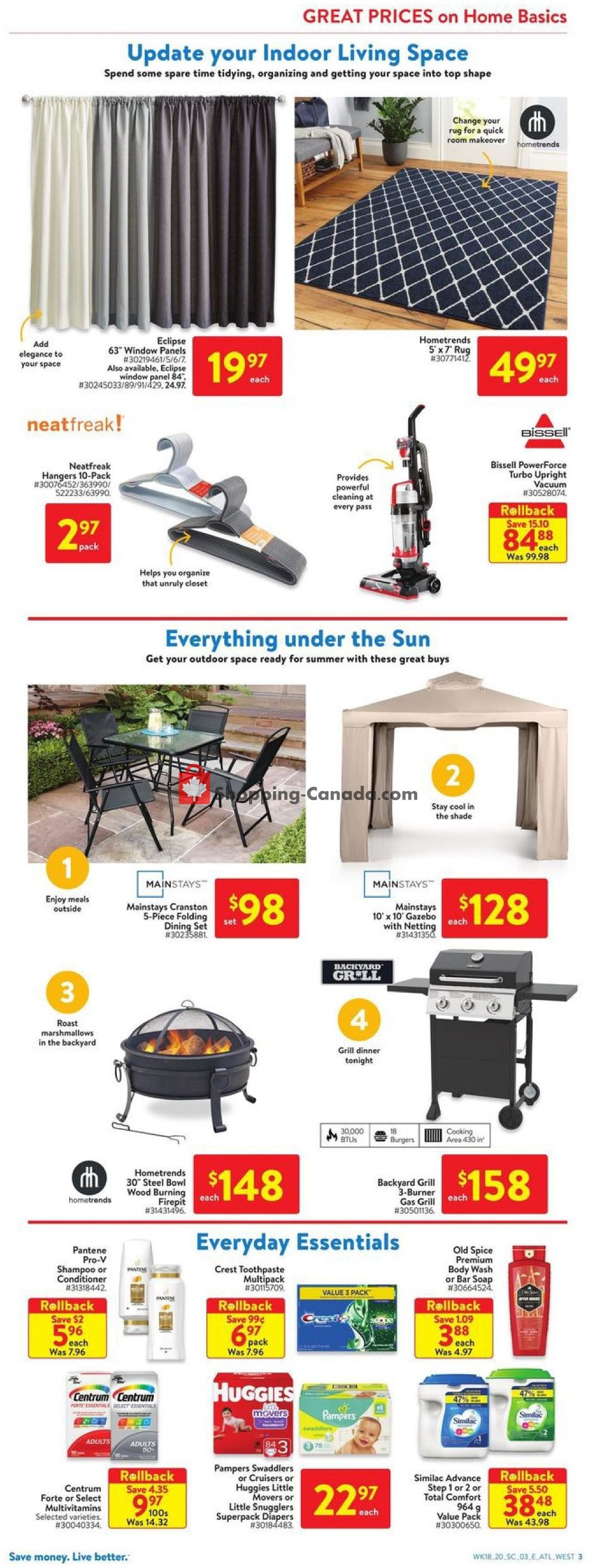 Walmart flyer from Thursday May 28, 2020 to Wednesday June 3, 2020 - page 3