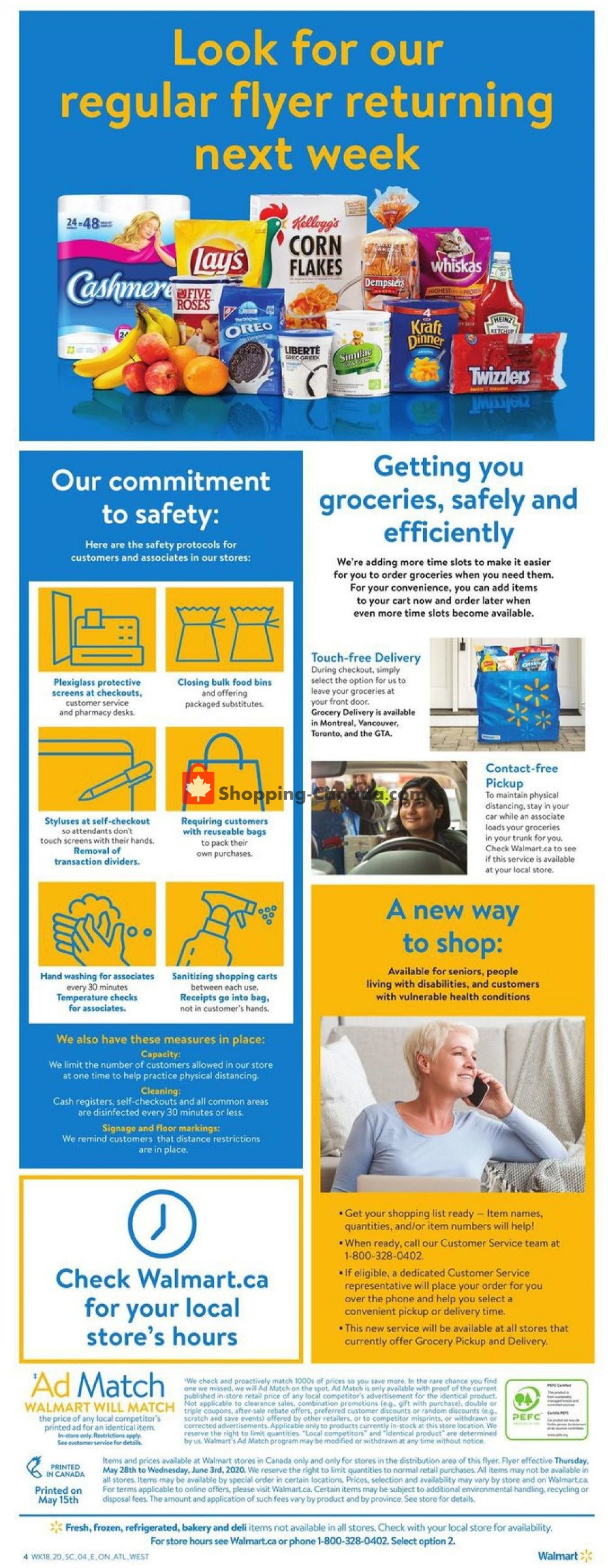 Walmart flyer from Thursday May 28, 2020 to Wednesday June 3, 2020 - page 4