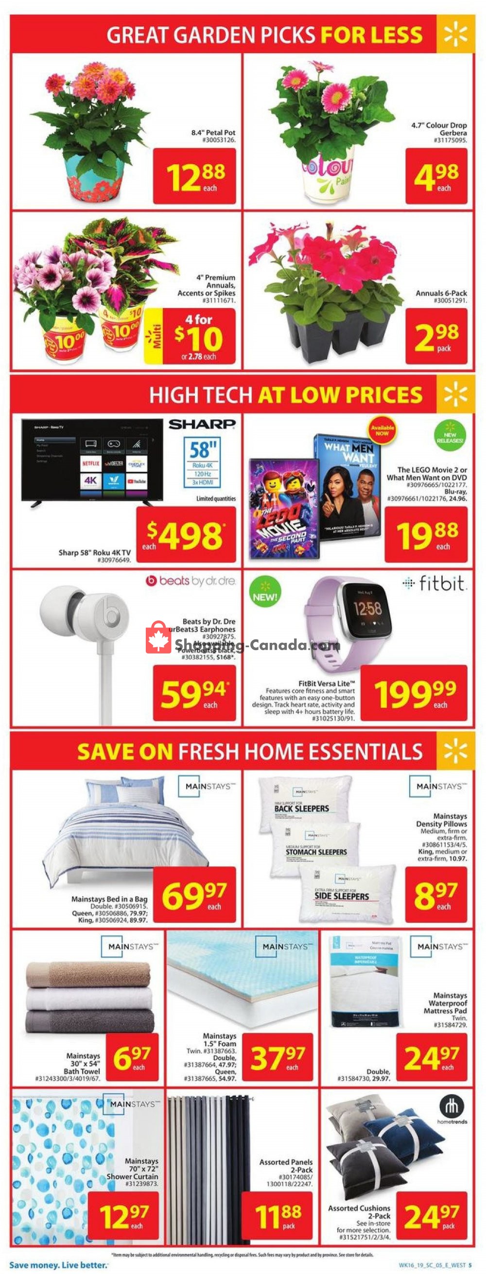 Walmart flyer from Thursday May 9, 2019 to Wednesday May 15, 2019 - page 10