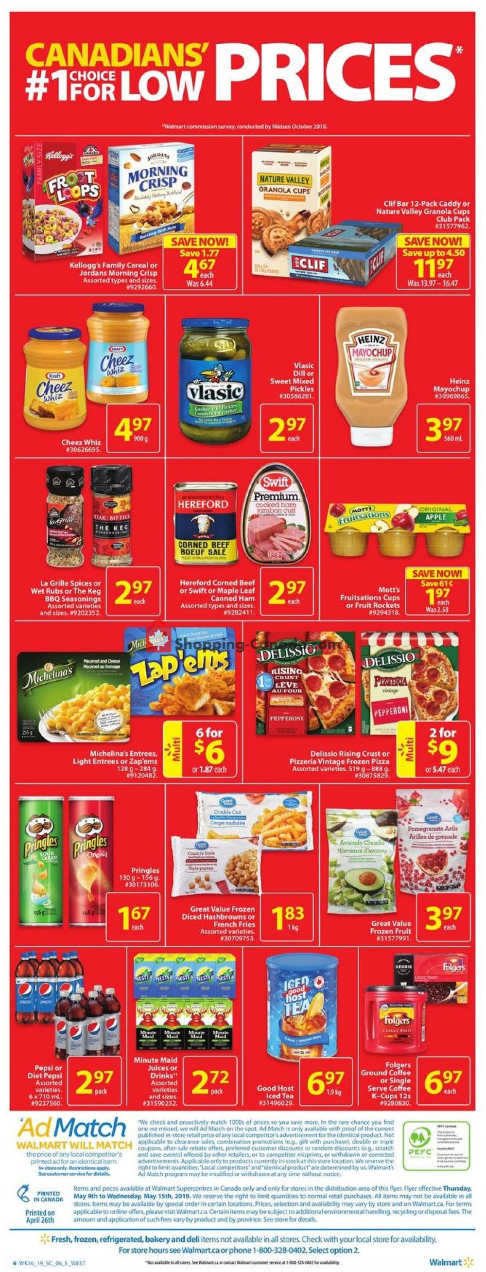 Walmart flyer from Thursday May 9, 2019 to Wednesday May 15, 2019 - page 13