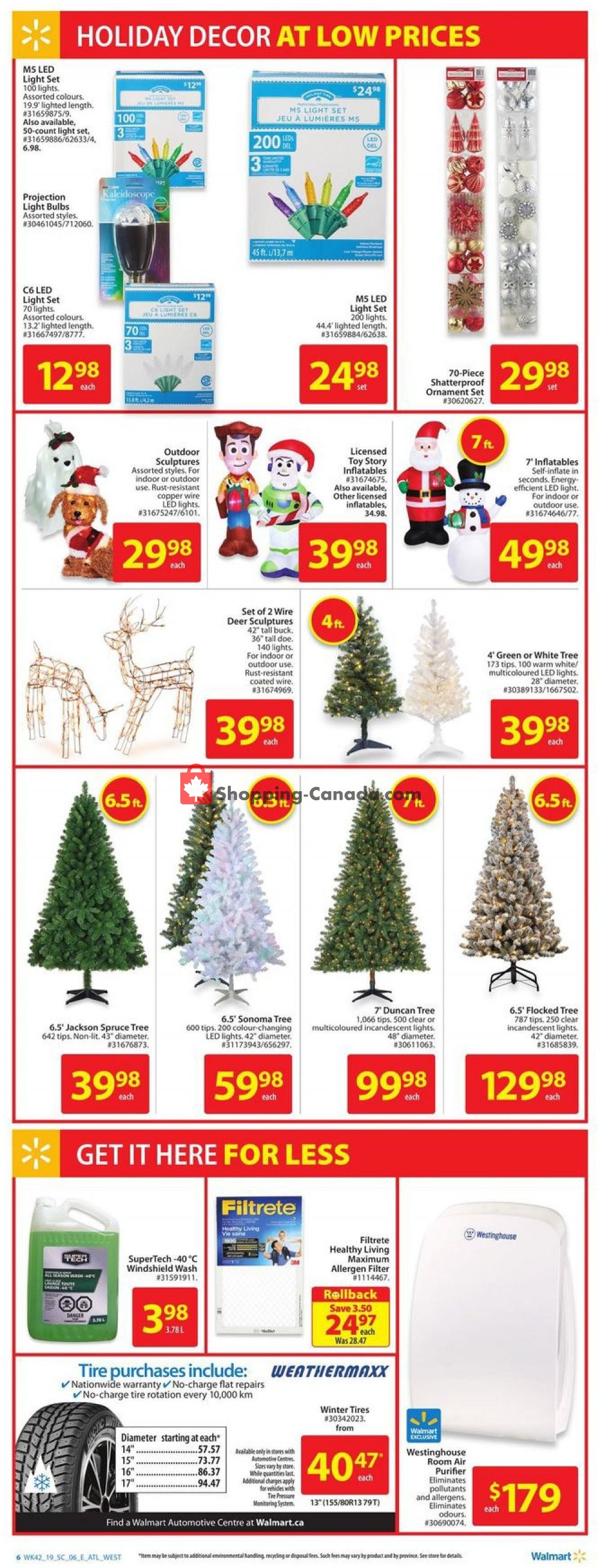 Walmart flyer from Thursday November 7, 2019 to Wednesday November 13, 2019 - page 12