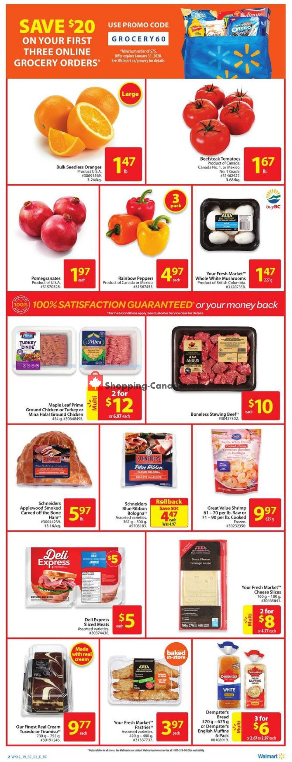 Walmart flyer from Thursday November 7, 2019 to Wednesday November 13, 2019 - page 2