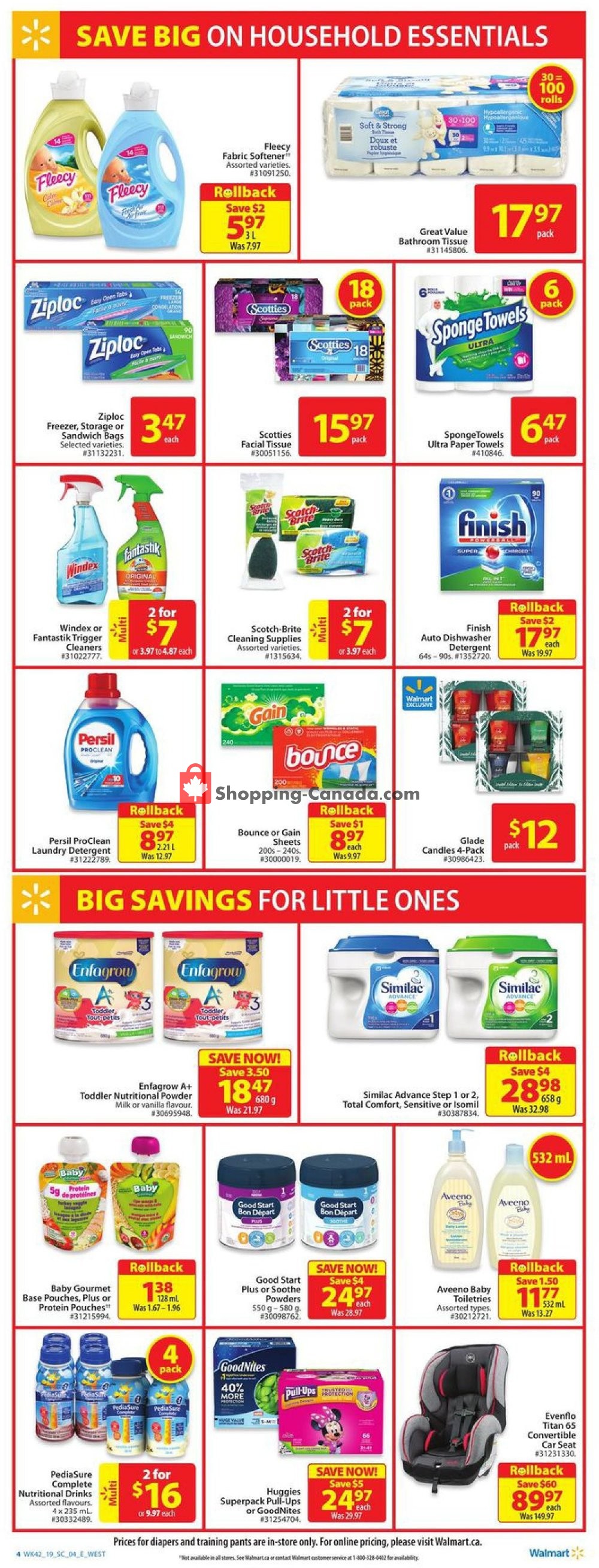 Walmart flyer from Thursday November 7, 2019 to Wednesday November 13, 2019 - page 8