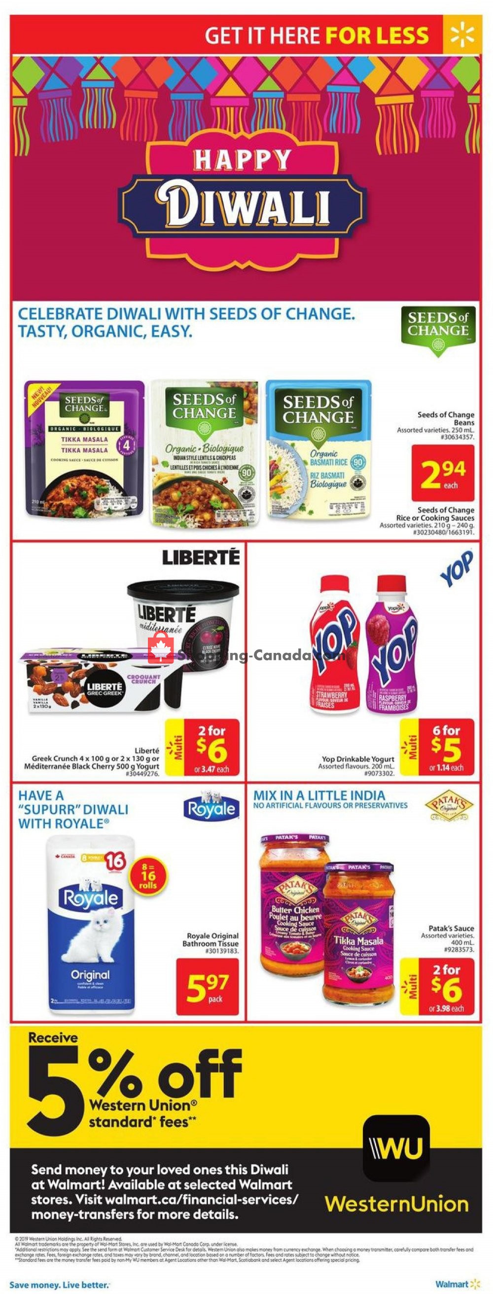Walmart flyer from Thursday October 10, 2019 to Wednesday October 16, 2019 - page 10