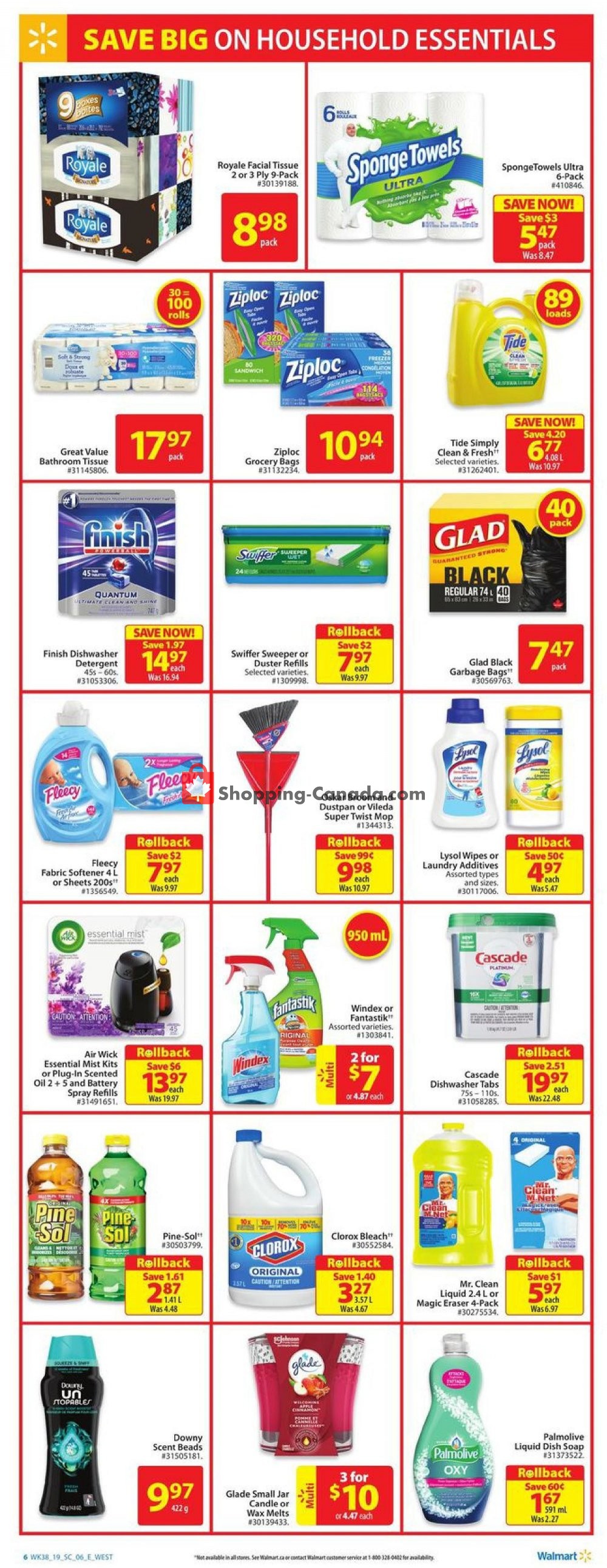Walmart flyer from Thursday October 10, 2019 to Wednesday October 16, 2019 - page 11