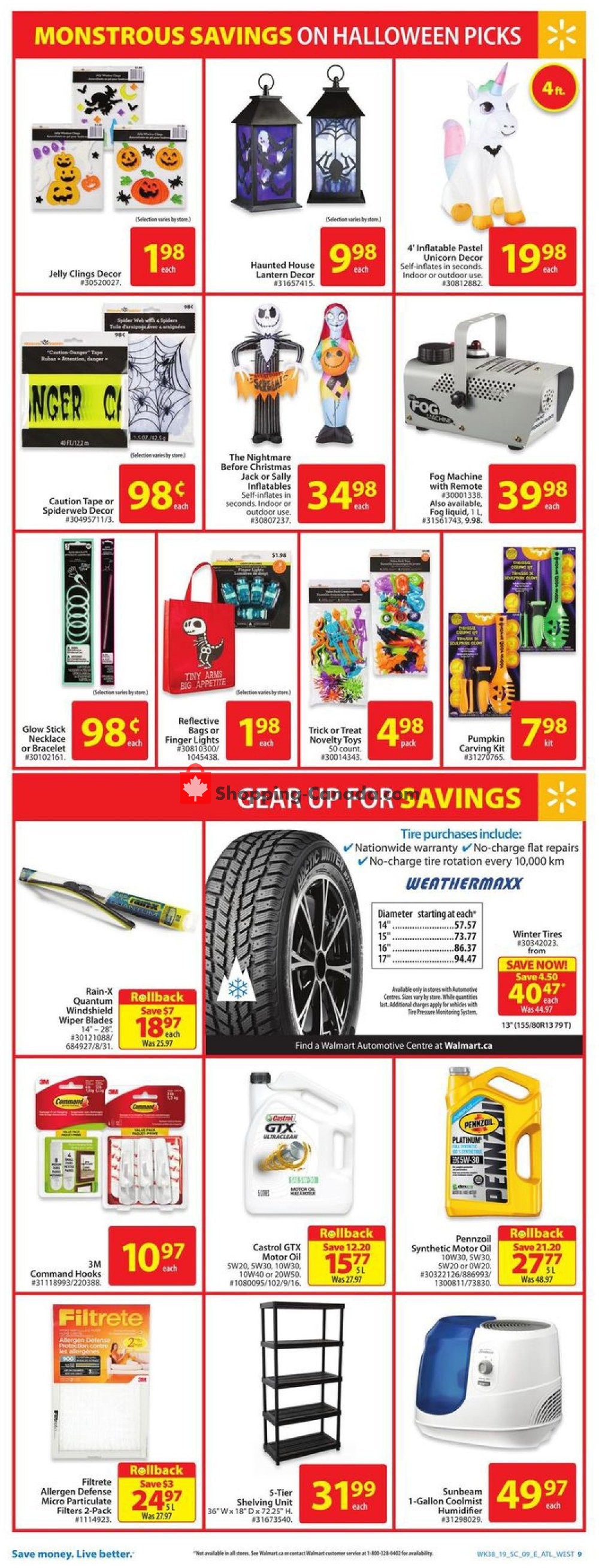 Walmart flyer from Thursday October 10, 2019 to Wednesday October 16, 2019 - page 16