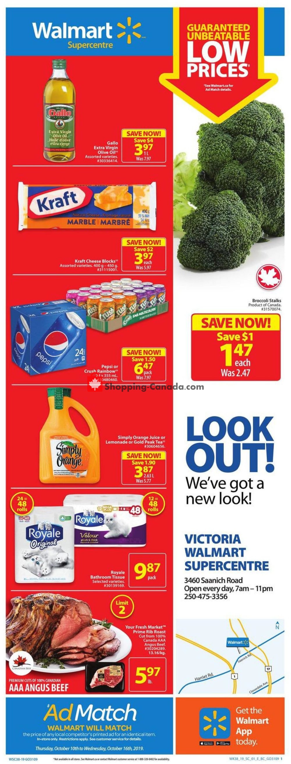 Walmart flyer from Thursday October 10, 2019 to Wednesday October 16, 2019 - page 3