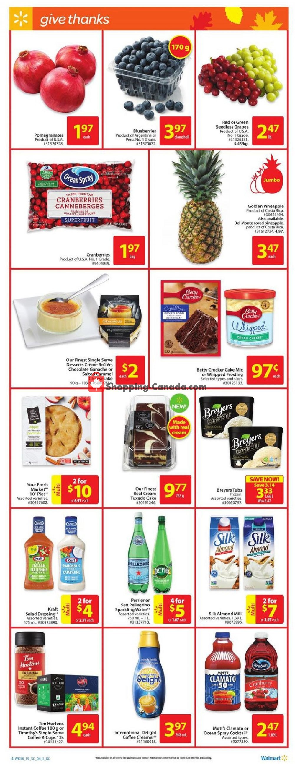 Walmart flyer from Thursday October 10, 2019 to Wednesday October 16, 2019 - page 8