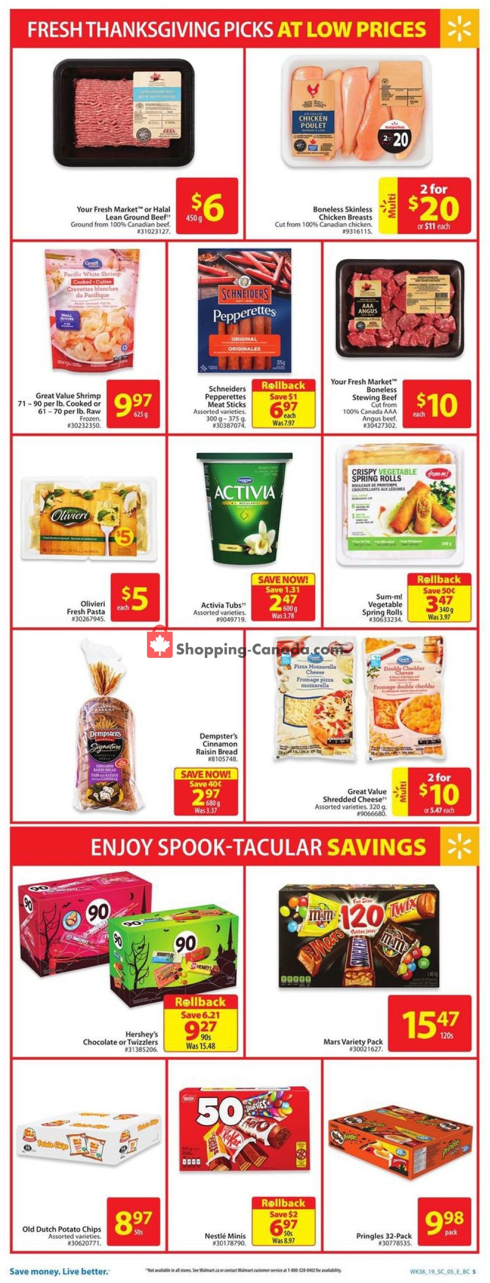 Walmart flyer from Thursday October 10, 2019 to Wednesday October 16, 2019 - page 9