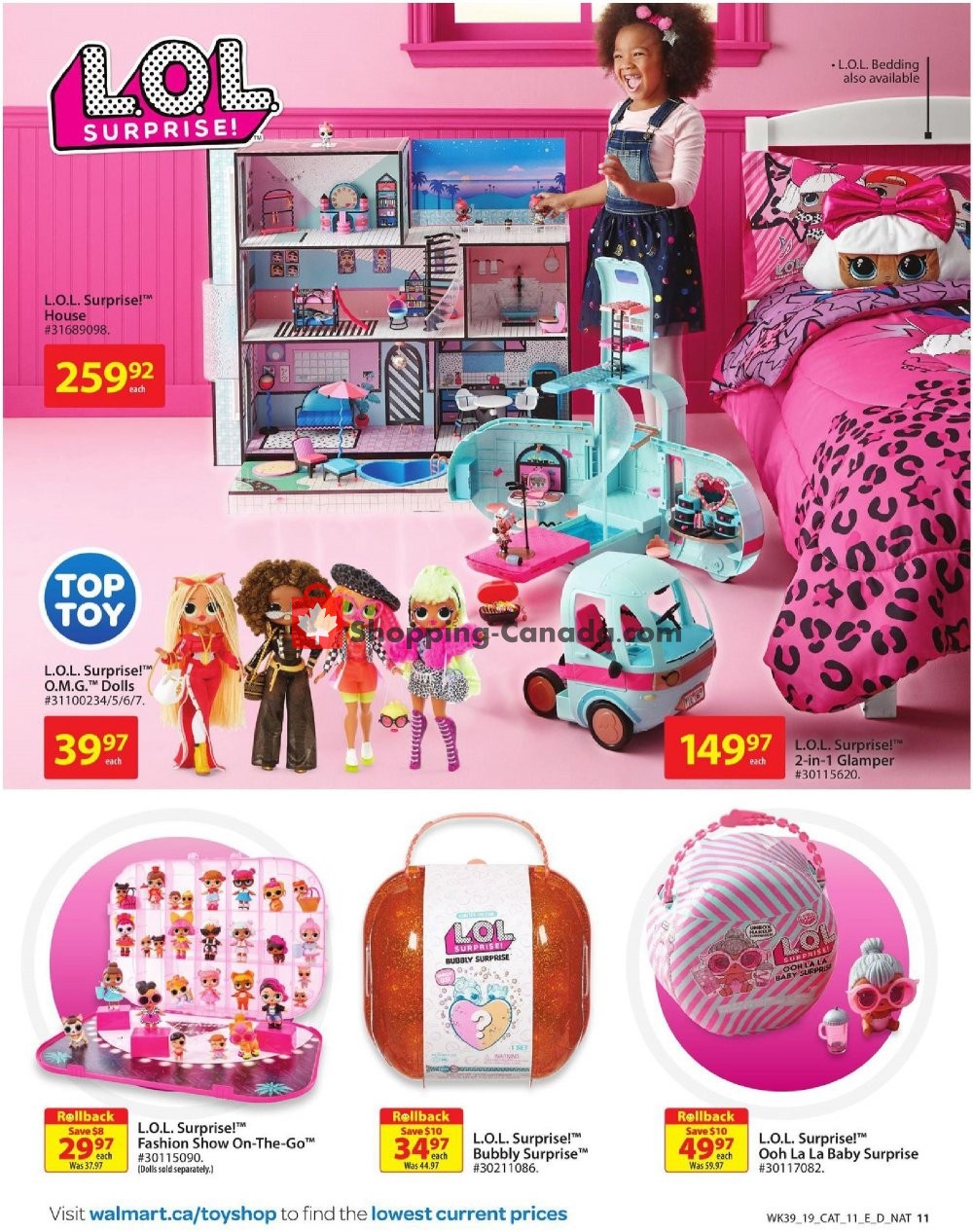 Walmart flyer from Thursday October 17, 2019 to Wednesday December 25, 2019 - page 11